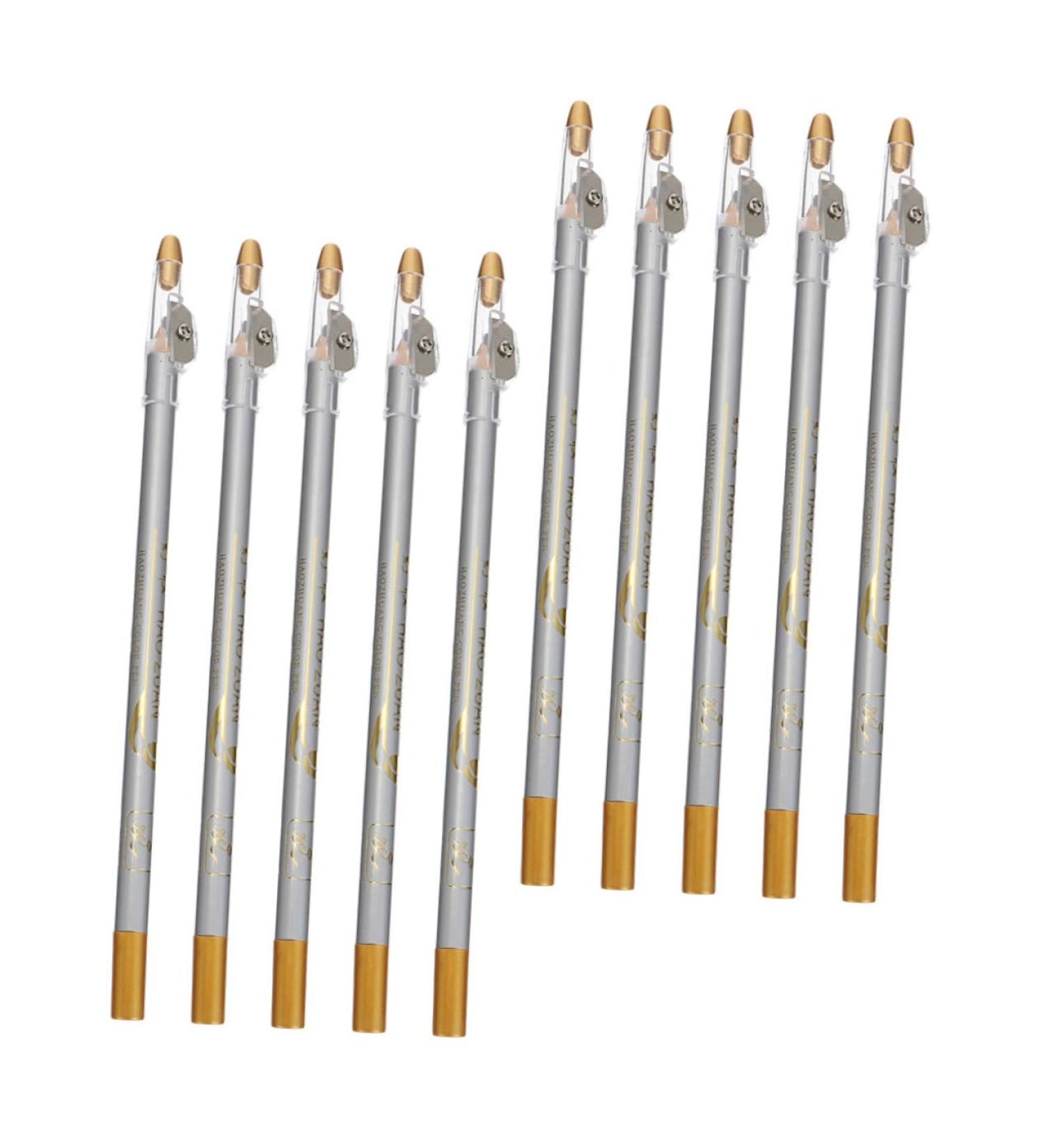 BELLIFFY 10pcs Makeup Pencils Eyebrow Tool Grey Lip Liner Eyebrow Applicator - Buy Online on GoSupps.com
