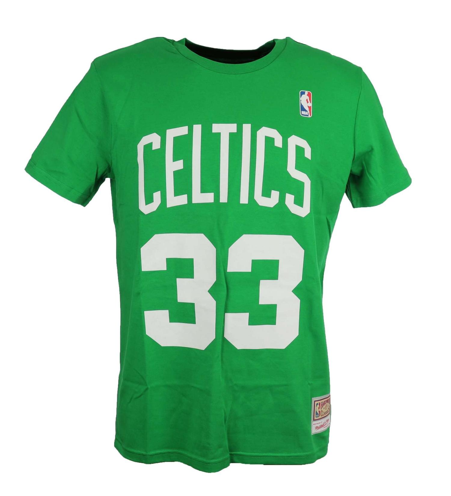 Mitchell & Ness #11 Celtics Green Name & Number T-Shirt | NBA | HWC | NFL - Shop Internationally! - Buy Online on GoSupps.com