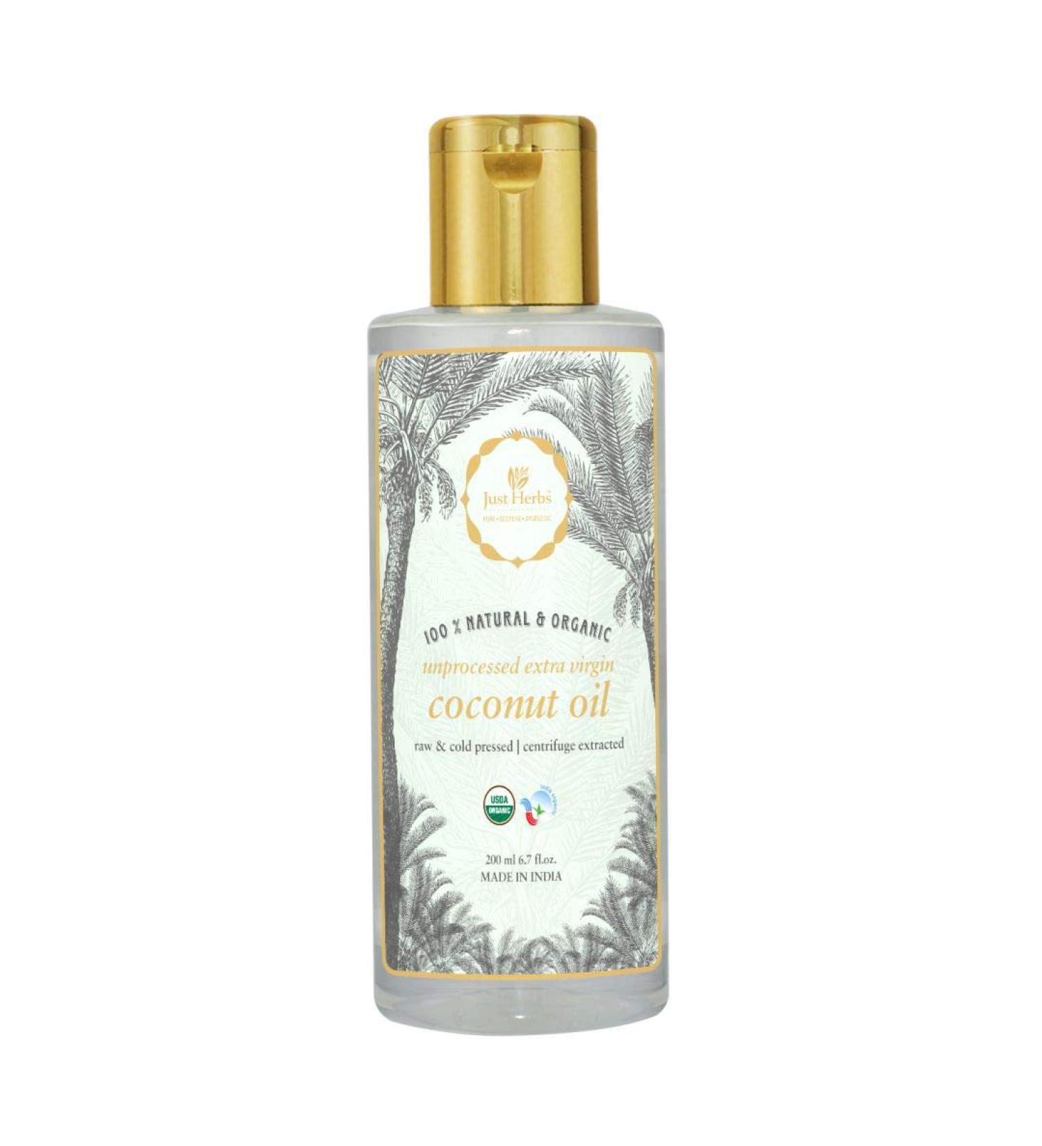 Natural & Organic Cold Pressed Extra Virgin Coconut Oil with Vitamin E - SLS & Paraben Free 6.7 fl. oz. | Premium Quality & International Shipping - Buy Online on GoSupps.com