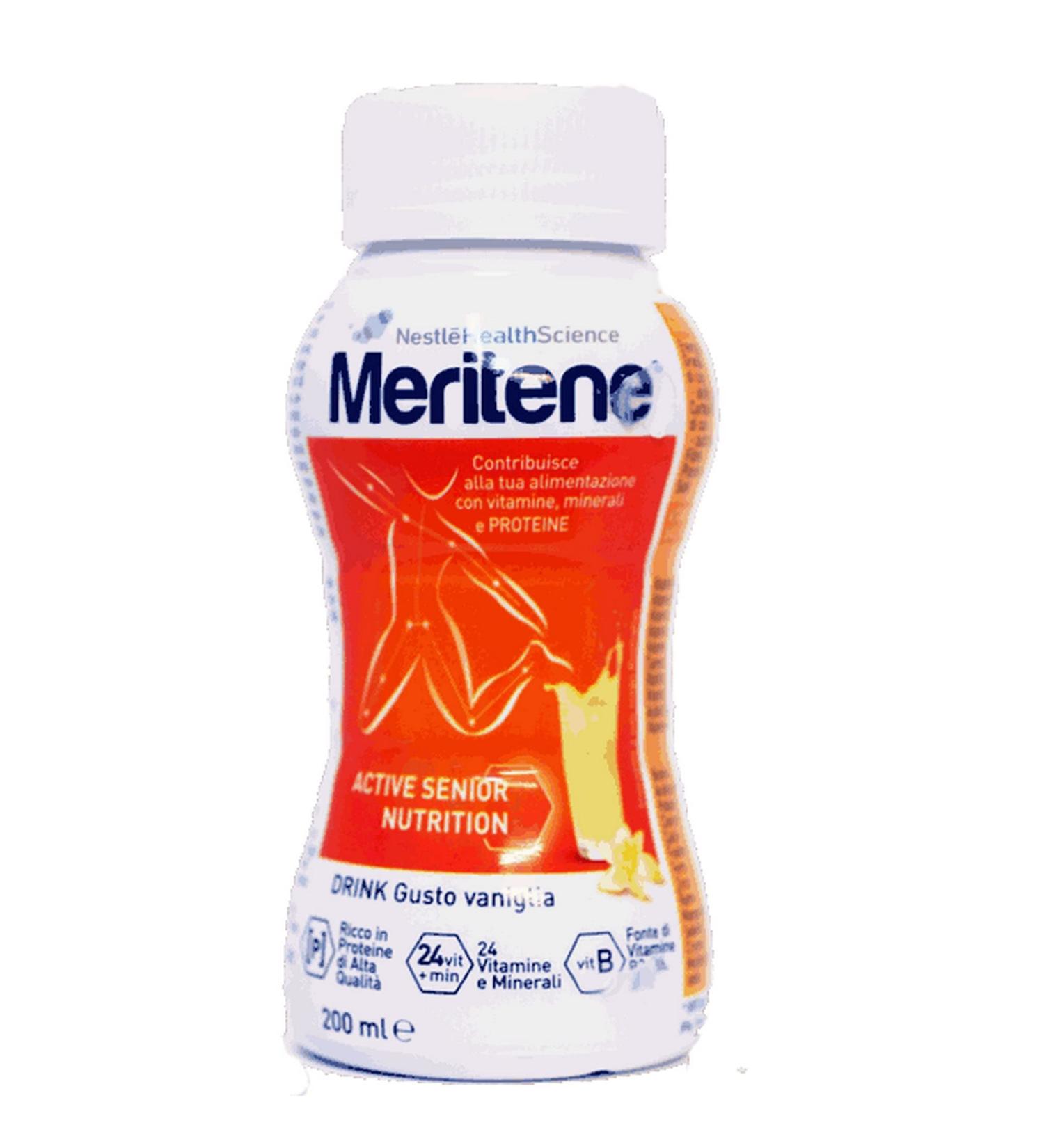 Nestlé Health Sciences Meritene Drink Vanilla Flavor Dietary Supplement 200ml
