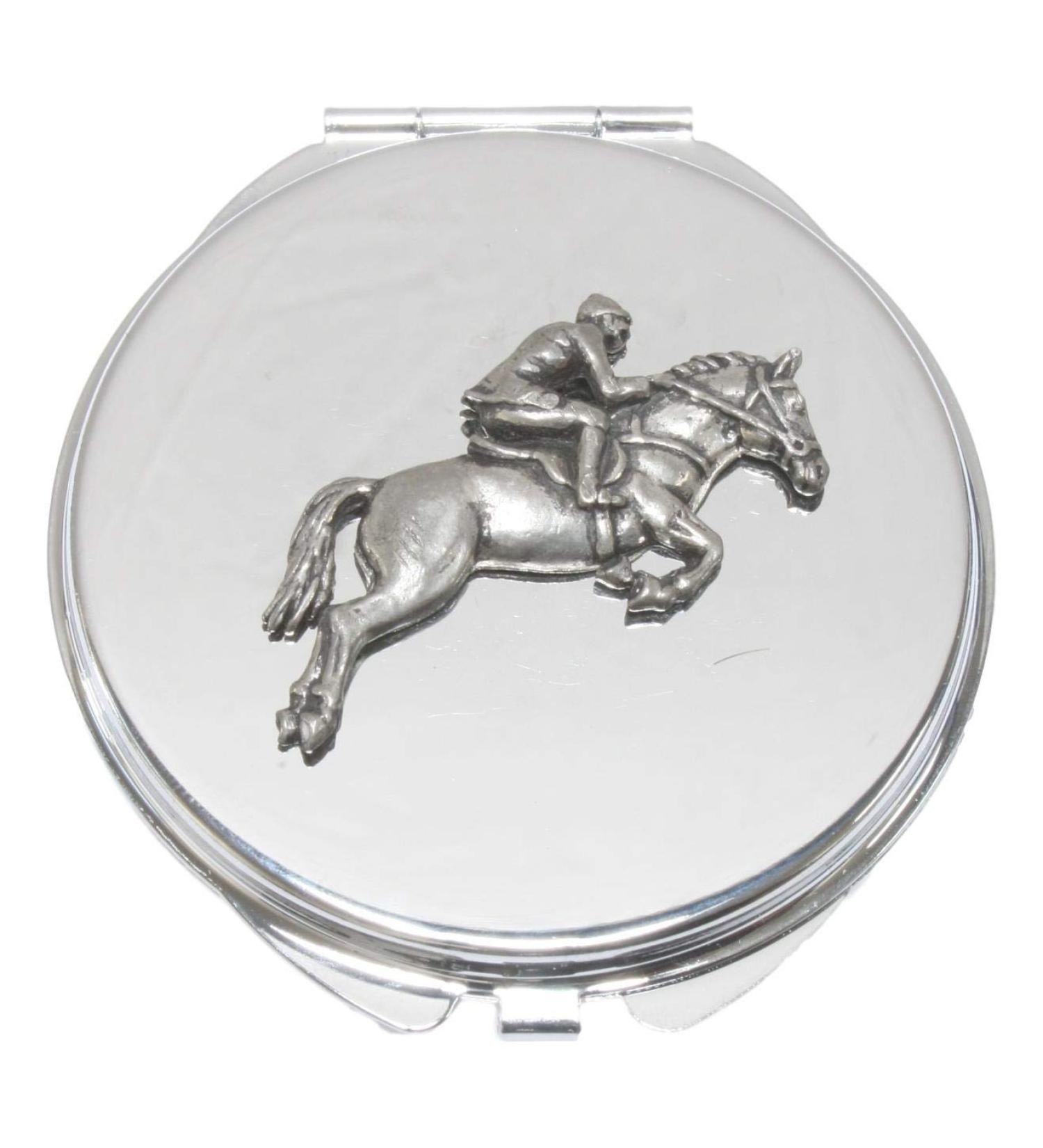 Horse Eventing Compact Mirror Handbag Gift With Free Engraving 183 - Buy Online on GoSupps.com