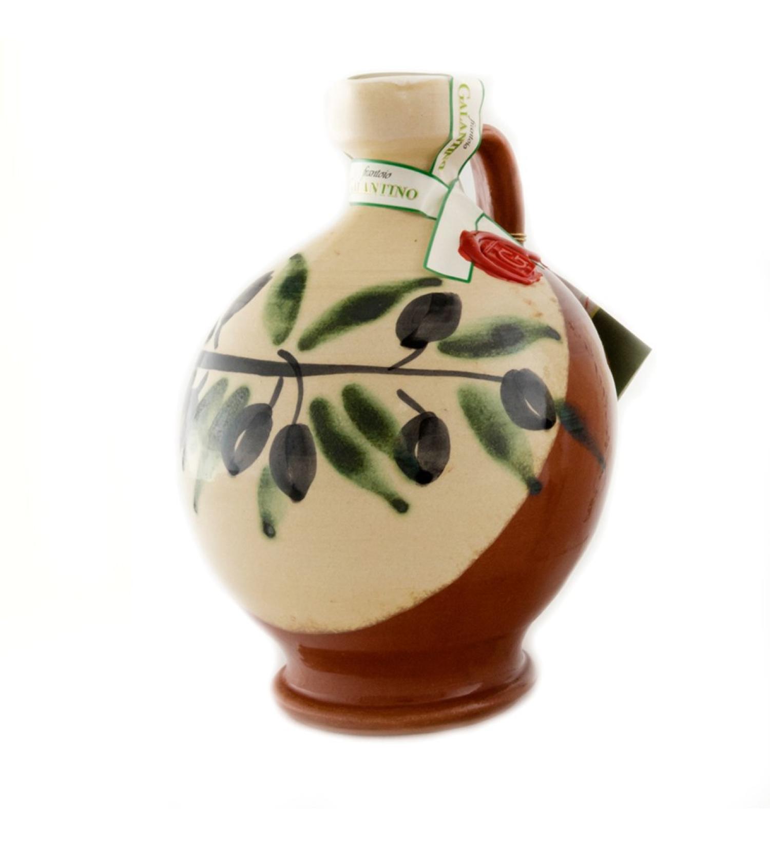 Oba Bem Querer Robin Ceramic Jug with Extra Virgin Olive Oil 500 ml