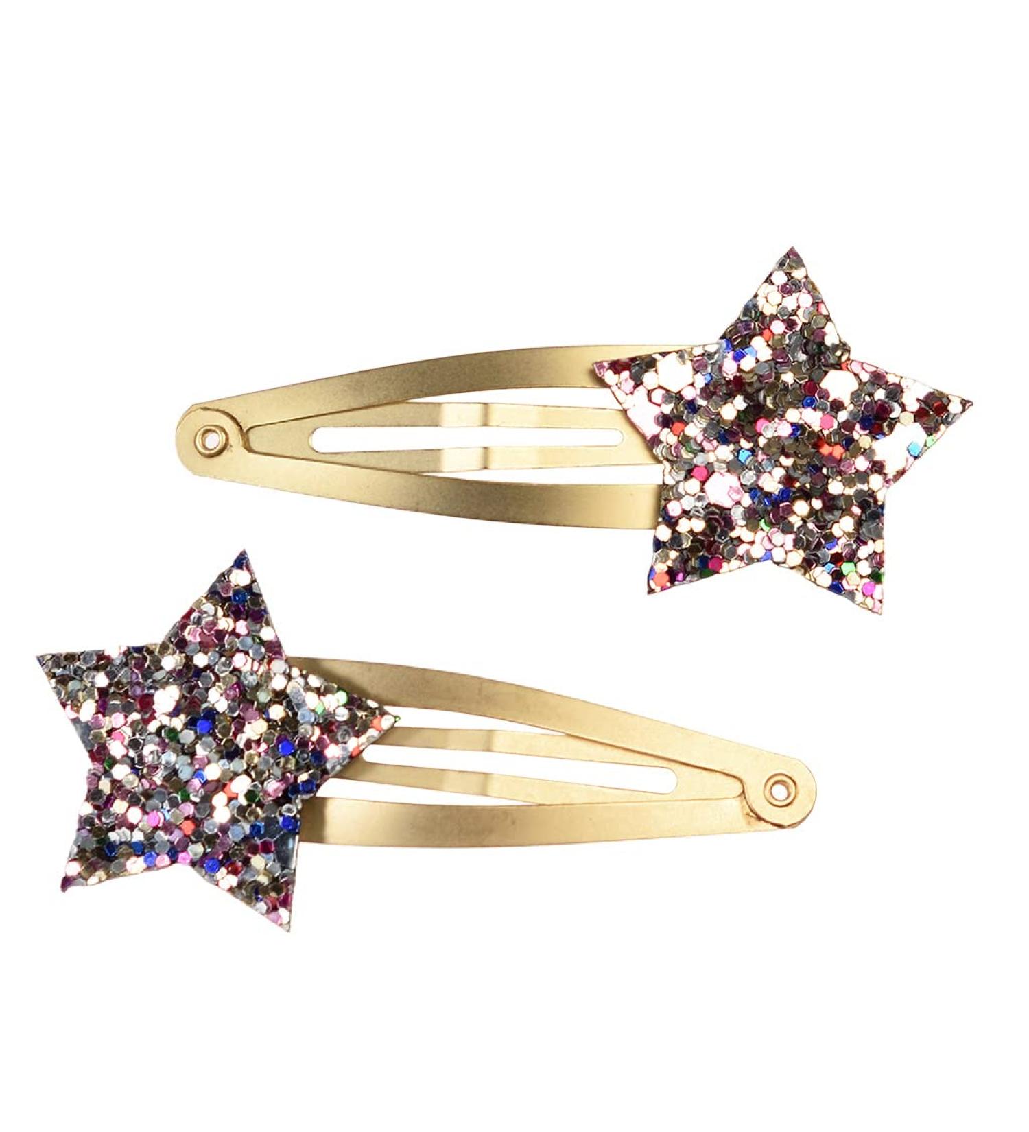 Fairies In The Garden Glitter Star Hair Clips (set Of 2) - Buy Online on GoSupps.com
