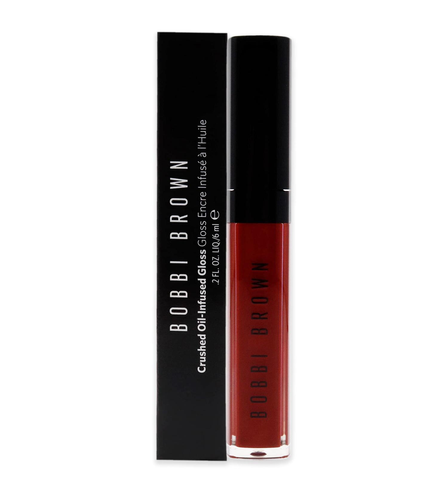Bobbi Brown Crushed Oil-Infused Gloss in Rock and Red 0.2 oz - Women Lip Gloss - Buy Online on GoSupps.com