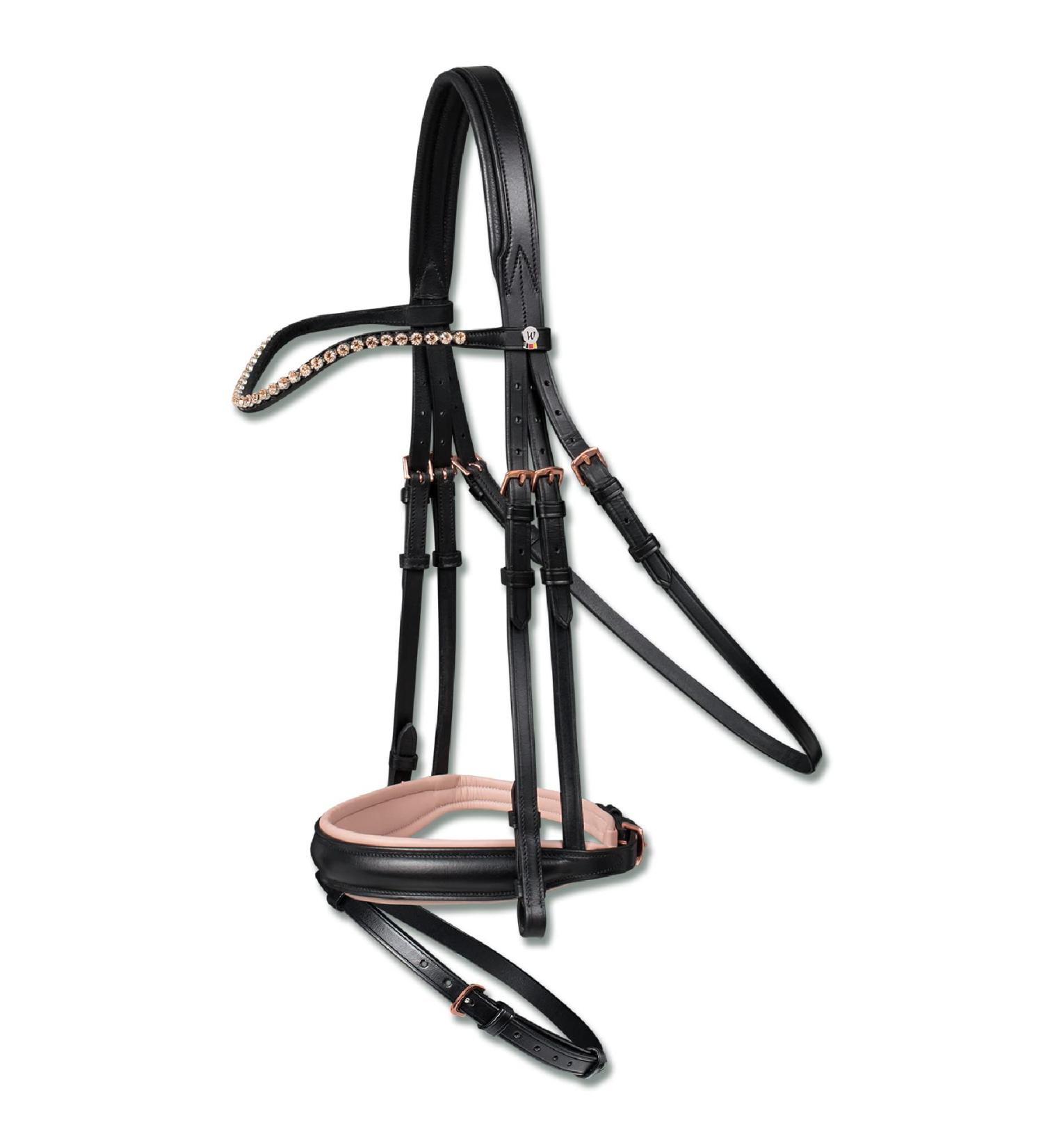Buy WALDHAUSEN X-Line Bridle Ros Black for Warmbloods | International Shipping Available - Buy Online on GoSupps.com