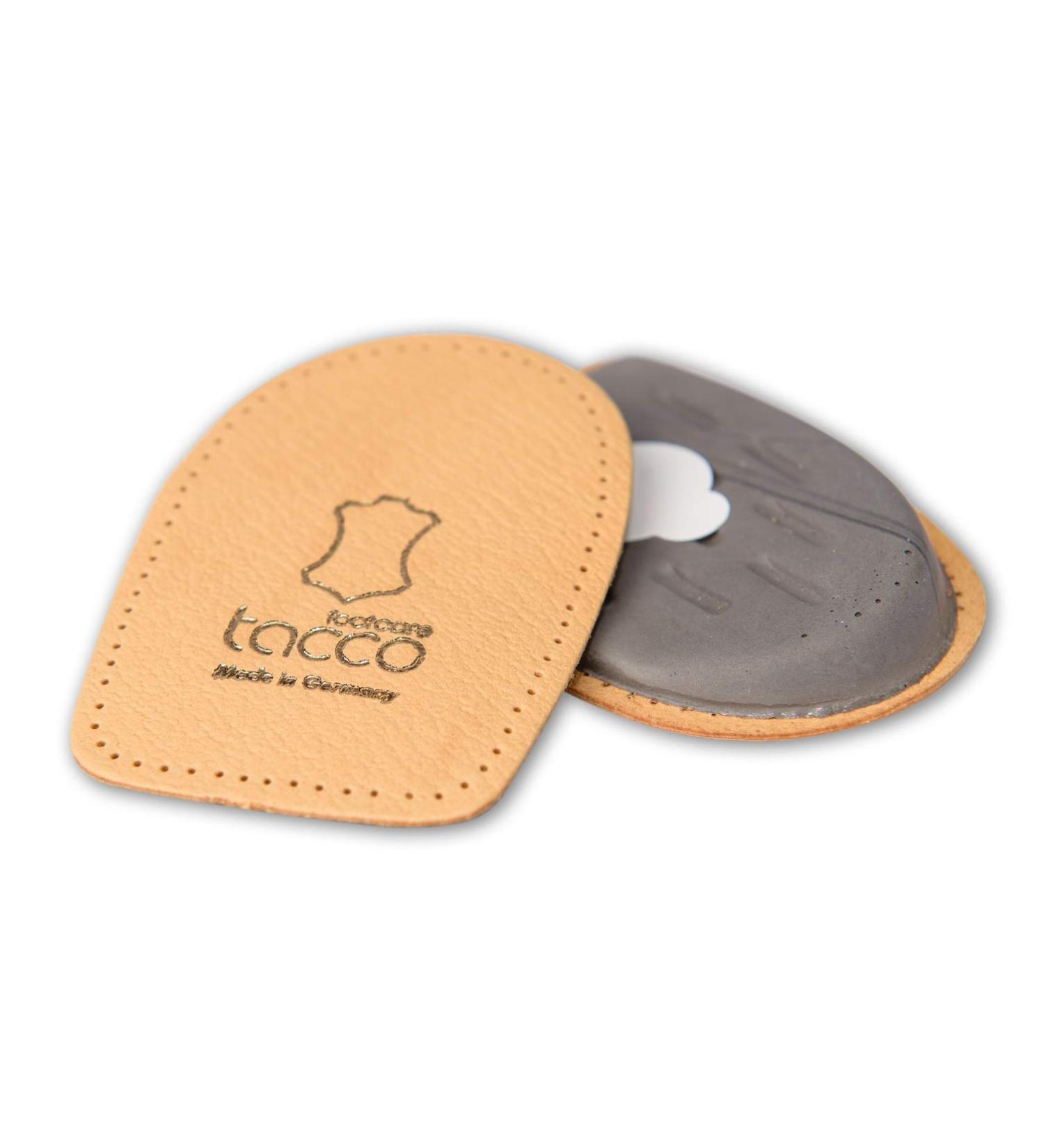 Tacco Footcare Level Step Leather Heel Cushions | Leg Correcting Aid for Shoes & Boots | Self-Adhesive Orthotic Pads (41-43 EUR / 8-10 M US) - Buy Online on GoSupps.com