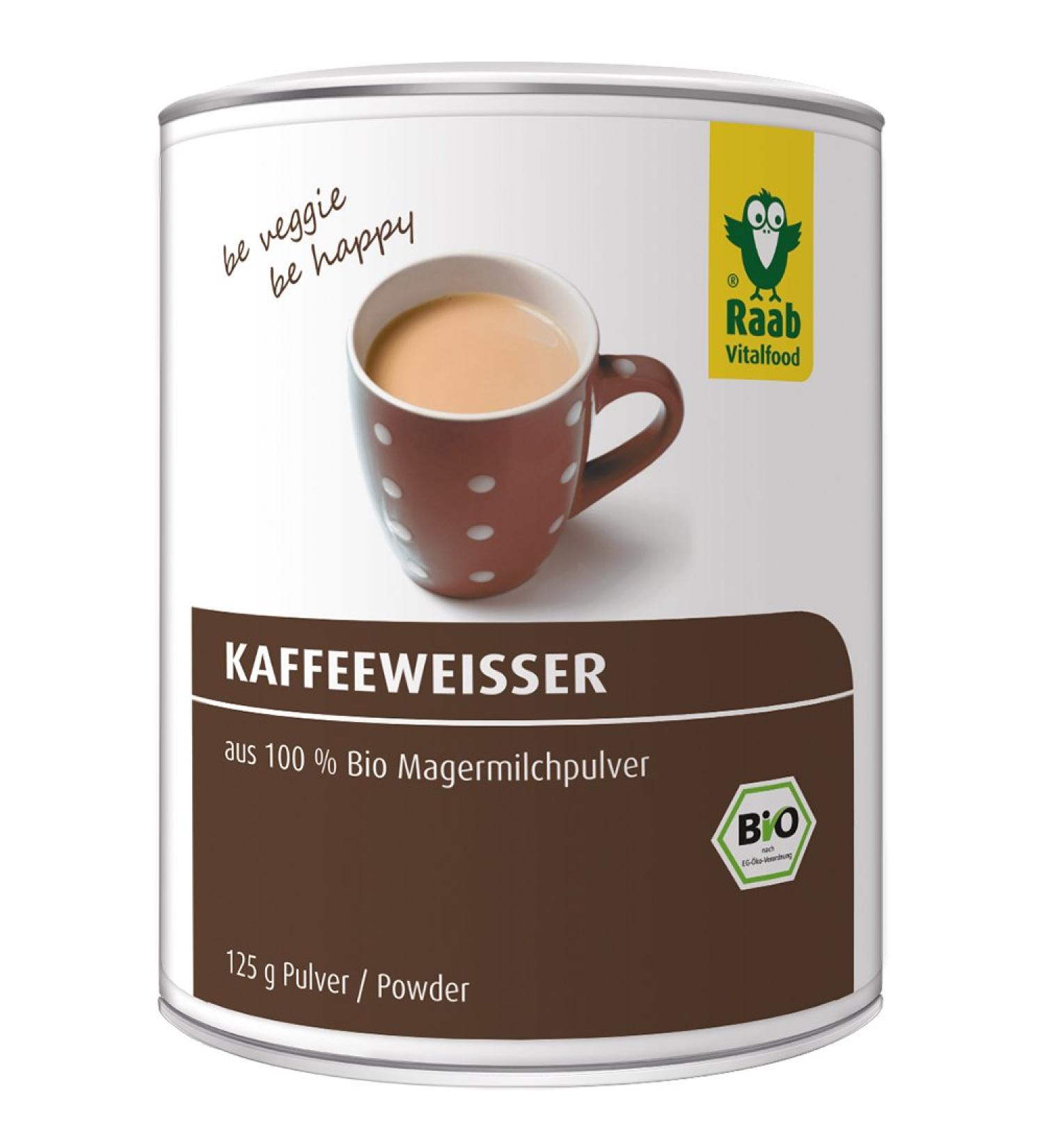 Buy Raab Vitalfood ORGANIC Coffee Whitener - Pack of 3 (3 x 125g) | Premium Vegan Creamer for Coffee | International Shipping Available - Buy Online on GoSupps.com