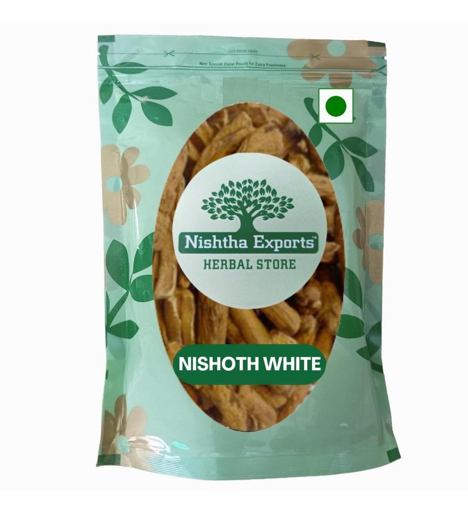 RAW HERBS/JADI BOOTI NISHOTH SAFED NISHOD WHITE HIGH JOHN TURBAD TURPETHUM INDIAN JALAP (100GM)