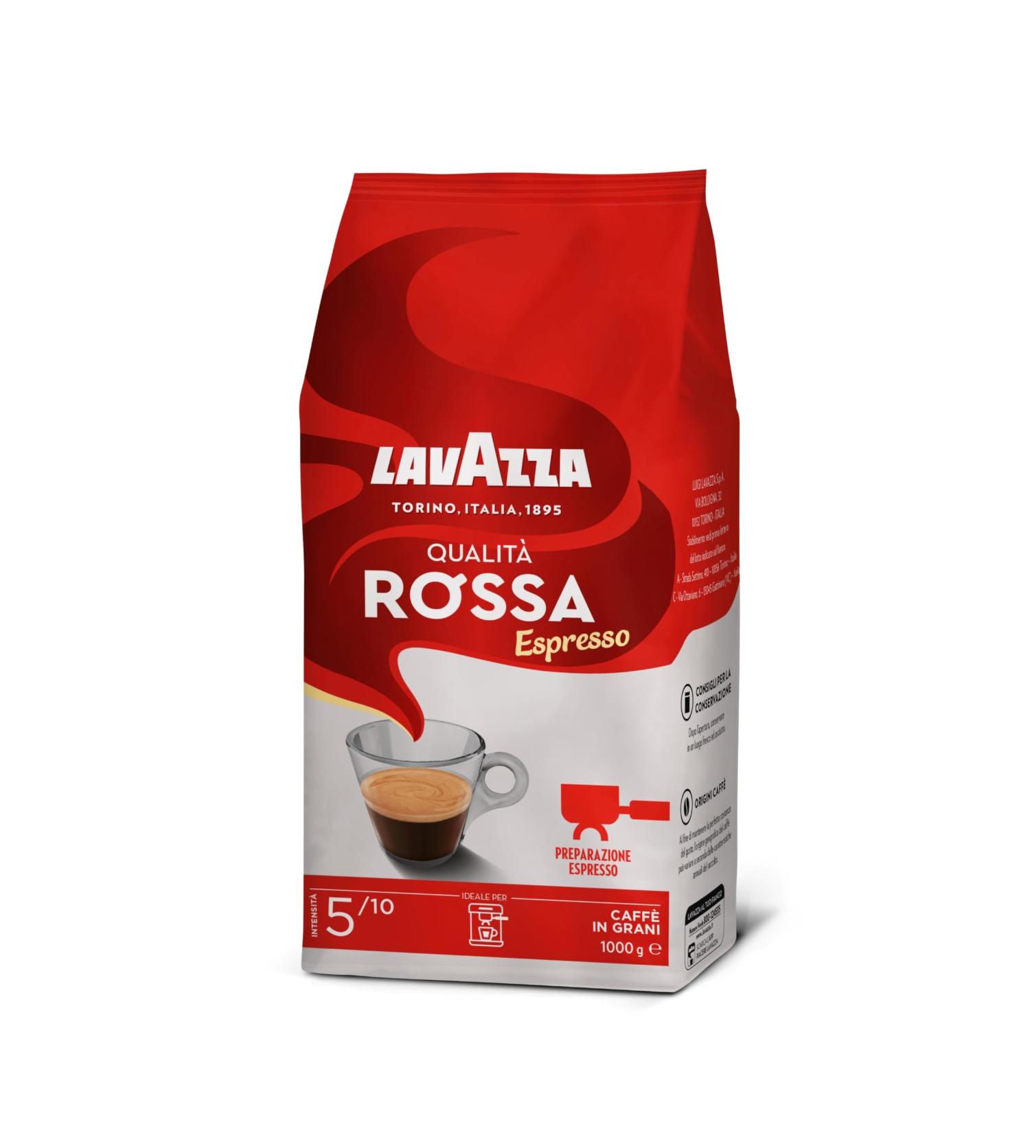  Lavazza 3 x Lavazza Quality Rossa Coffee Beans 1 kg - Buy Online on GoSupps.com