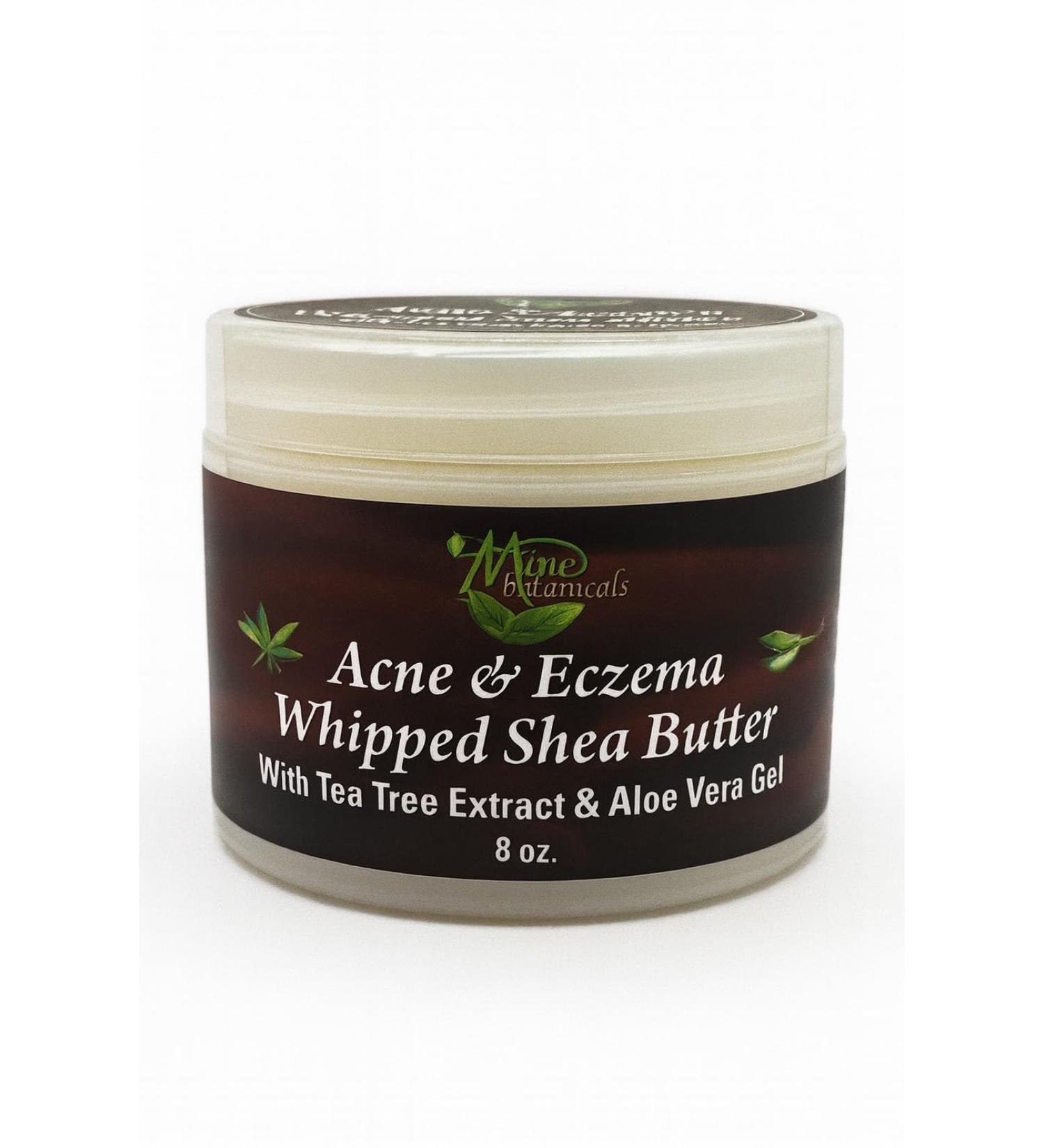 Mine Botanicals Acne & Eczema Whipped Shea Butter 8 oz