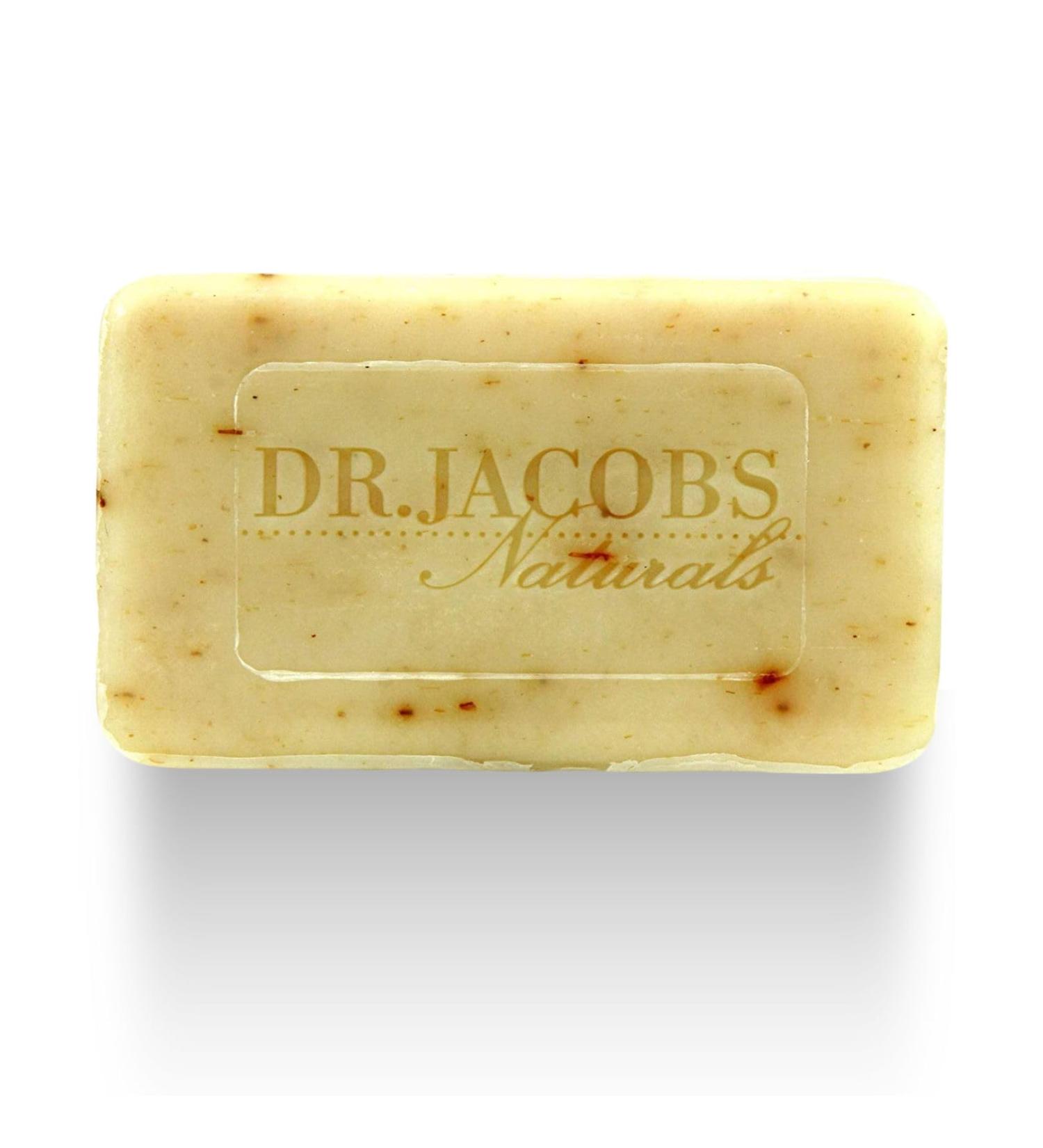 Dr Jacobs Naturals Triple Milled Loofah Exfoliating Castile Bar Soap - Luscious Lavender 5 oz | Buy Internationally - Buy Online on GoSupps.com