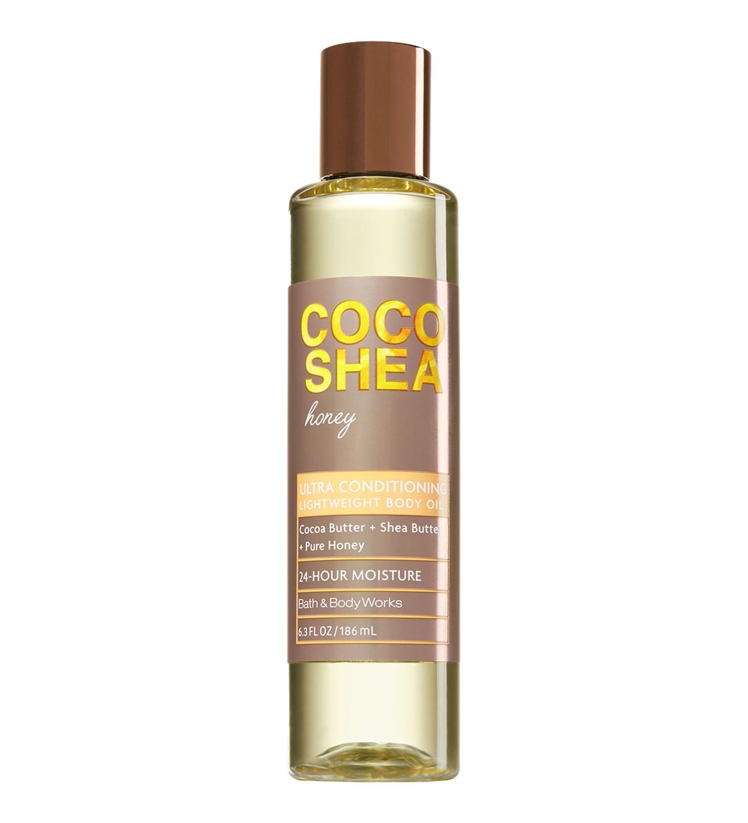 Bath & Body Works - CocoShea Honey - Lightweight Body Oil - 6.3 fl oz