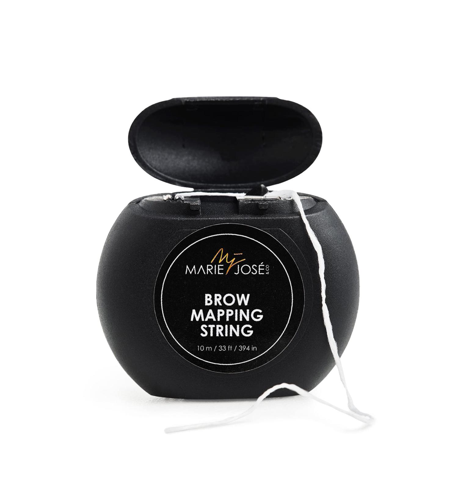 Professional White Brow Mapping String - Precise Eyebrow Design & Measurement for PMU - Up to 50 Applications - Visible Thread Technology - Buy Online on GoSupps.com