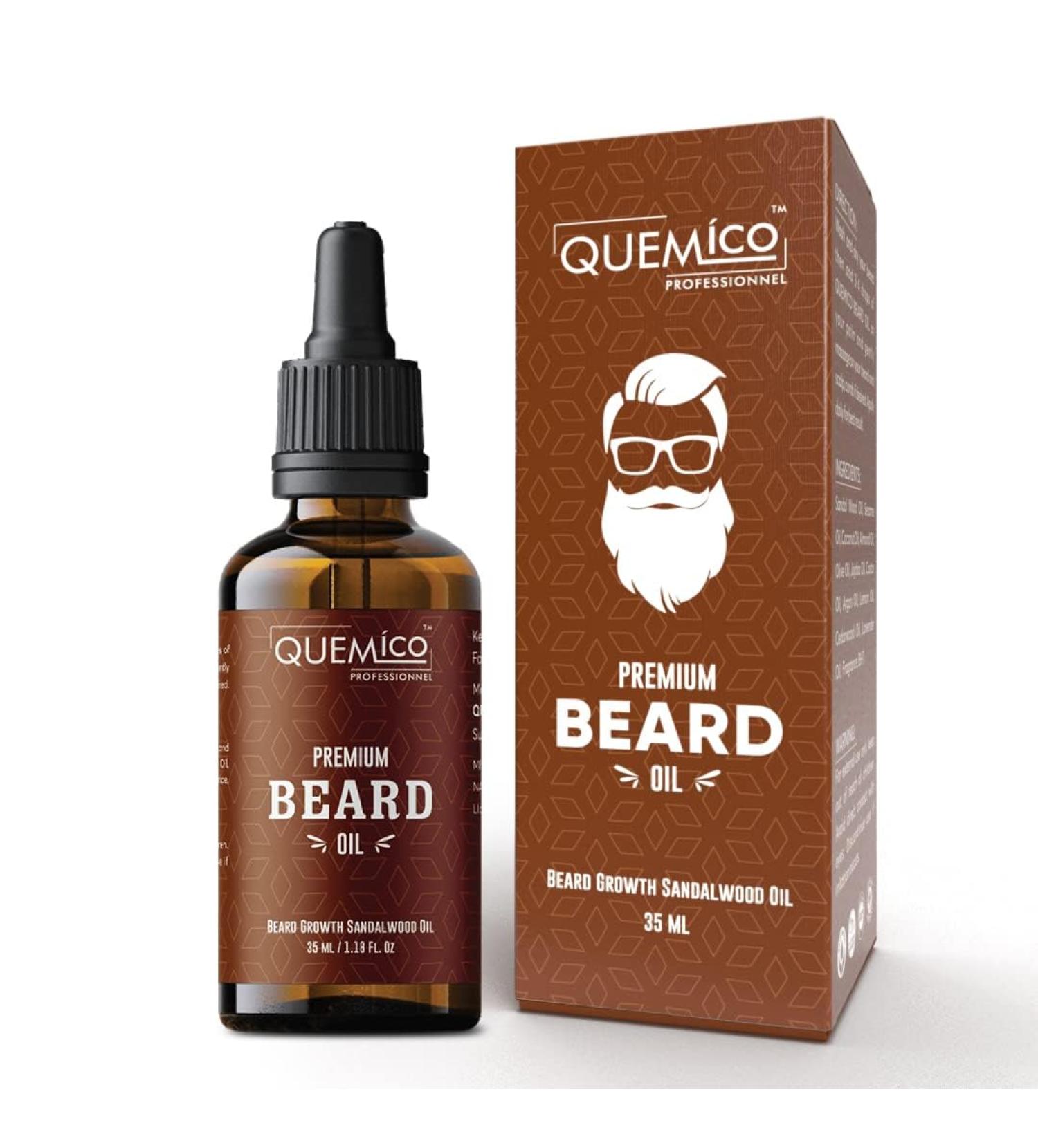 Best Deal Beard Oil Conditioner - All Natural Sandalwood Scent | 5 Essential Oils for Soft Strong Beards & Itch-Free Growth | 35ml - Shop Now - Buy Online on GoSupps.com