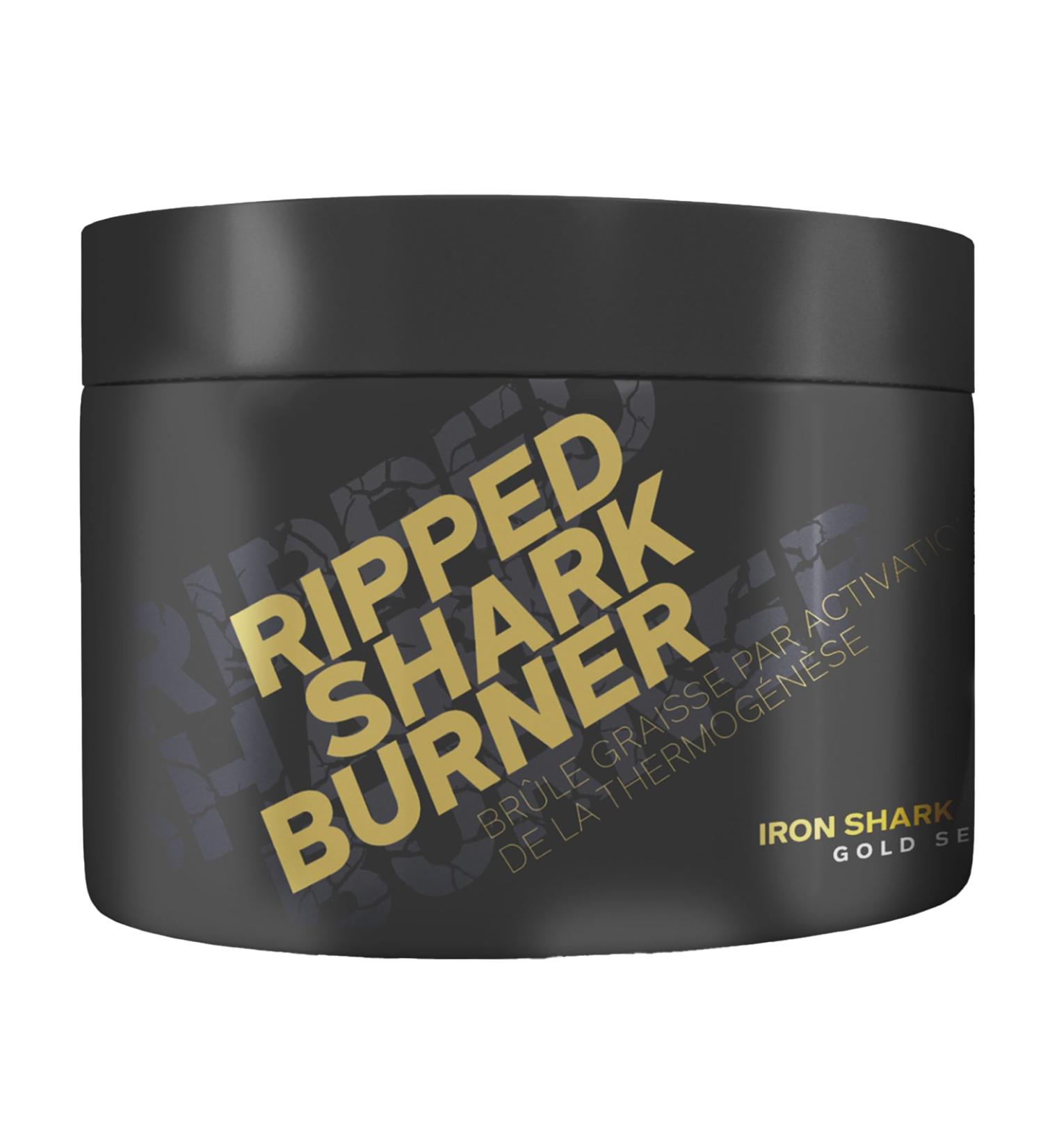 RIPPED SHARK BURNER Ironshark Nutrition Fat Burner Thermogenesis Activation GOLD SERIES (120 Capsules) - Buy Online on GoSupps.com