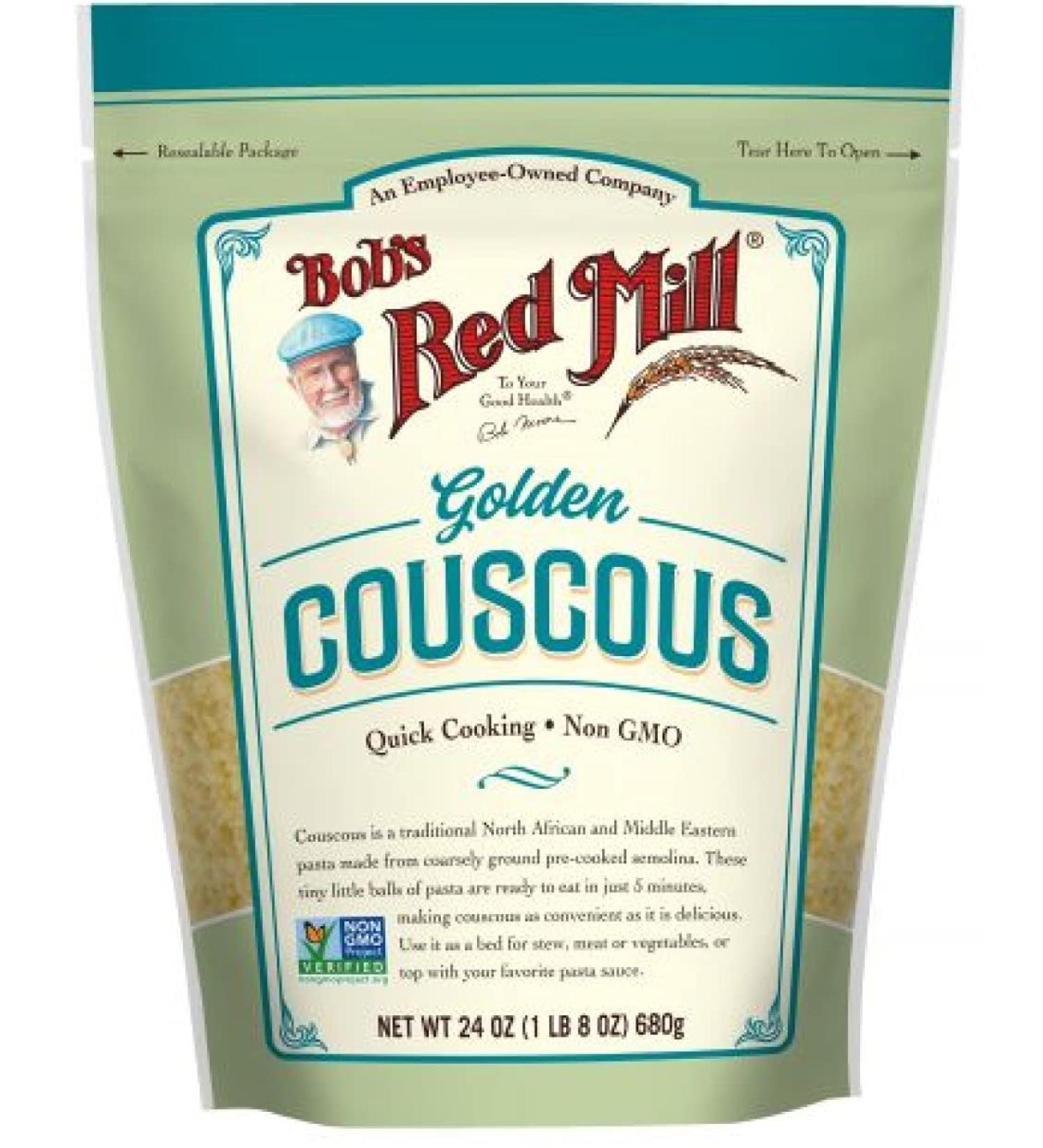 Bob's Red Mill Golden Couscous 680 Grams - Buy Online on GoSupps.com