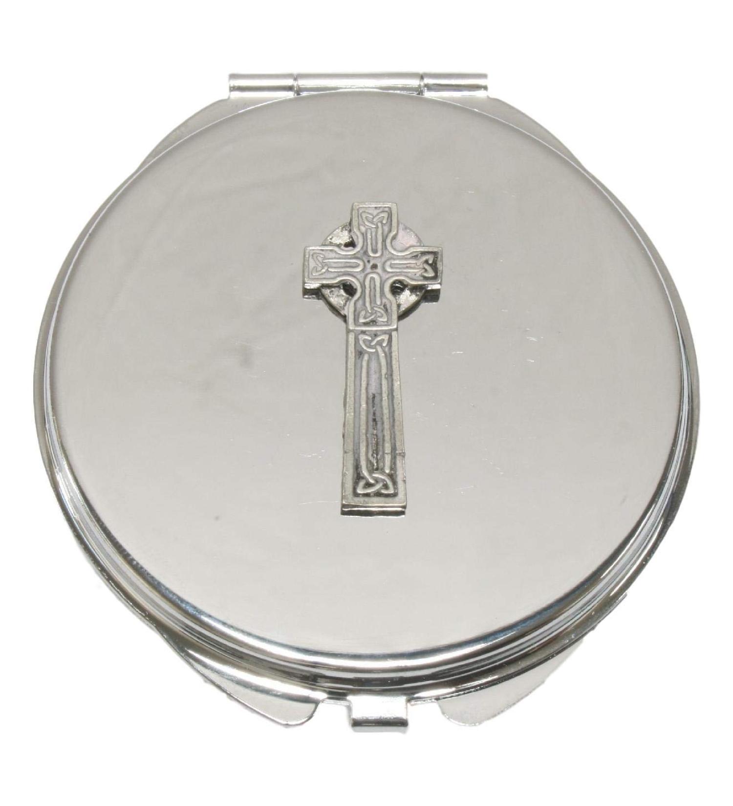 Celtic Cross Compact Mirror Handbag Gift With Free Engraving 67 - Buy Online on GoSupps.com