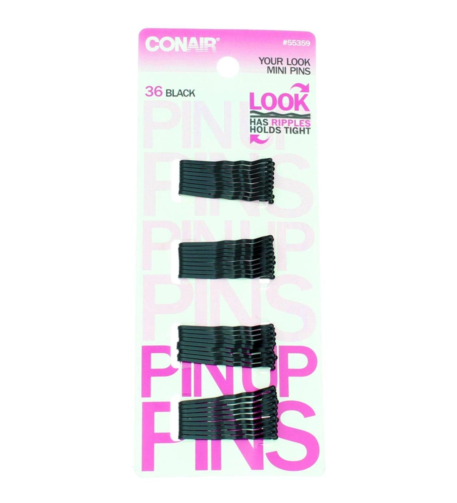 Black Mini Pins 36 - Styling Essentials 3 Pack - Buy Online on GoSupps.com