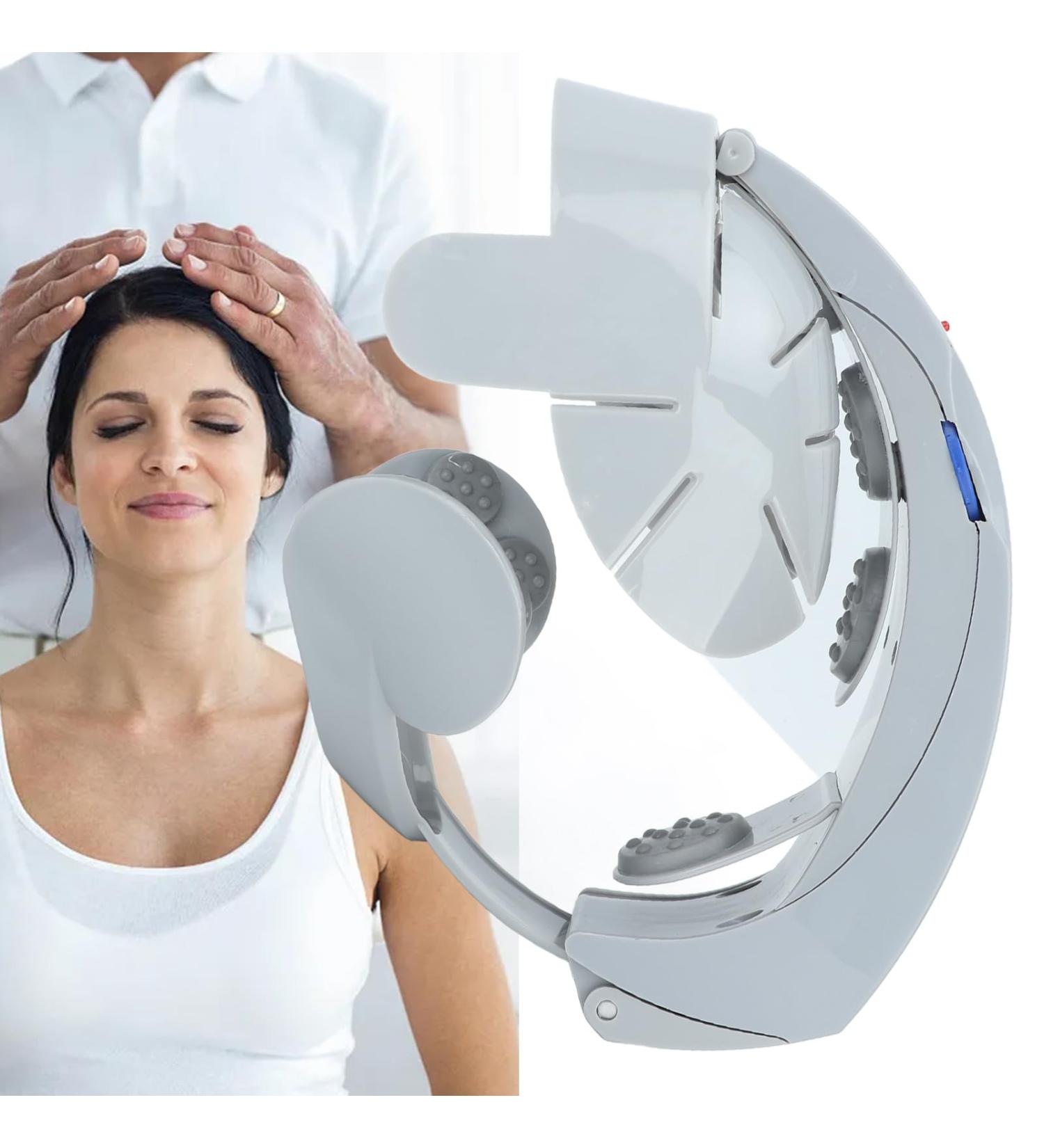 CaCaCook Electric Scalp Massager | 8 Adjustable Levels for Ultimate Relaxation | Best Home Head Massager - Shop Internationally - Buy Online on GoSupps.com