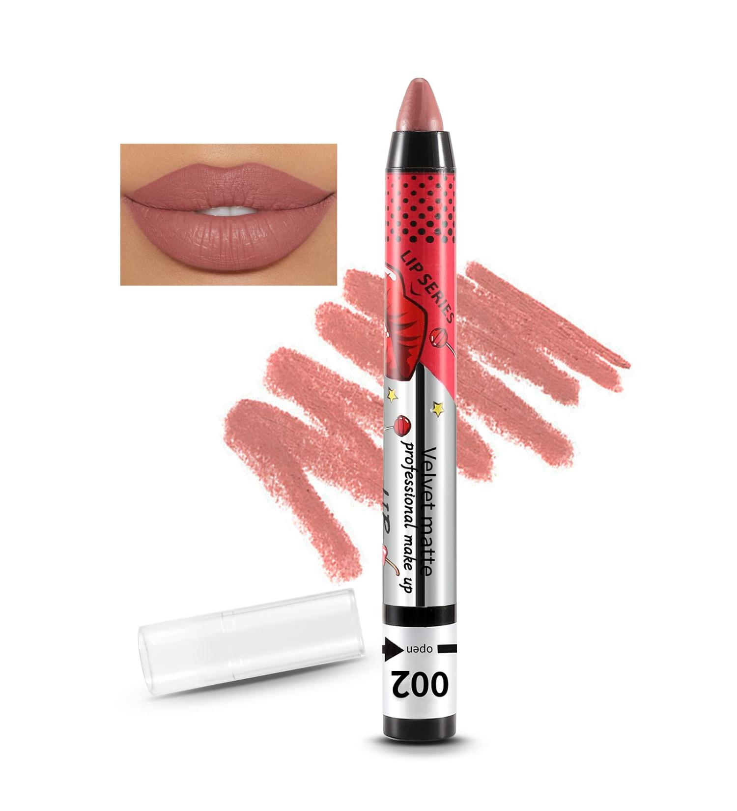 Boobeen Nude Matte Lip Liner Pencil - Waterproof, High Pigment, Smudge-proof Lipstick - Buy Online on GoSupps.com