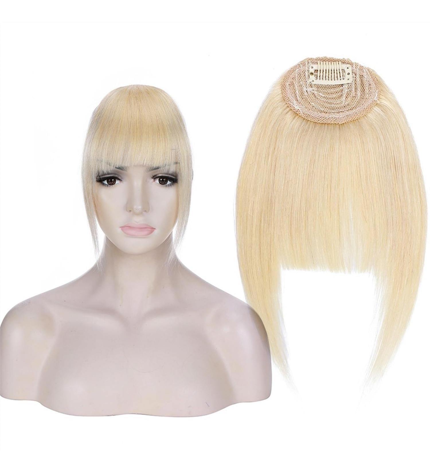 Bangs Clip in Bangs Real Human Hair Bangs for Women Clip on French Bangs Real Hair Nice Natural Flat Neat Bangs with Temples 1Pcs for Women Curved Bangs for Daily Wear (Color : #613) - Buy Online on GoSupps.com