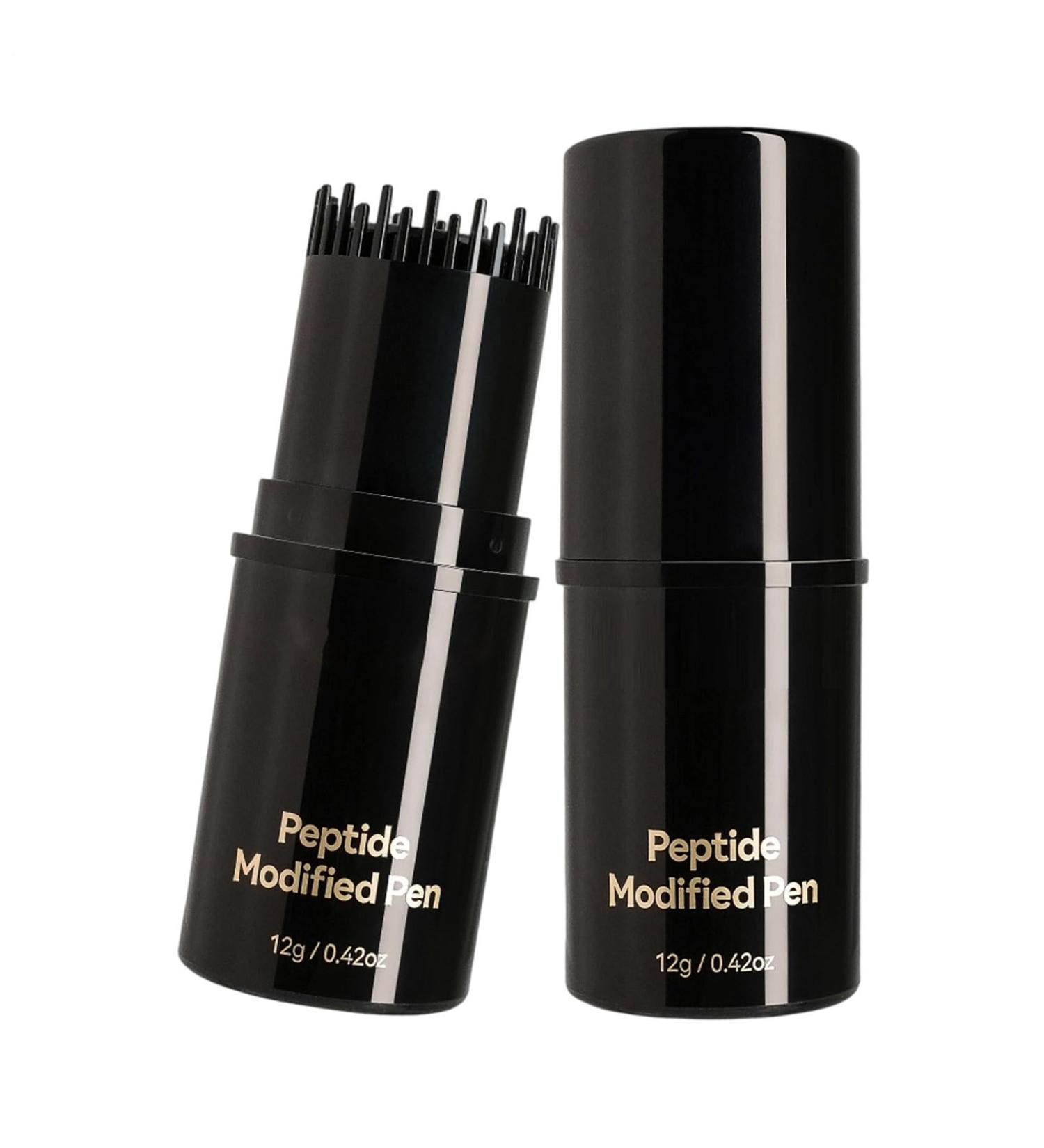 Peigne de coiffure - Applicateur durable 2 en 1 Gris Grey Dye Pen for Beard Styling To couing Women Men Long Short Home Travel Birthday Wedding Stylist - Buy Online on GoSupps.com