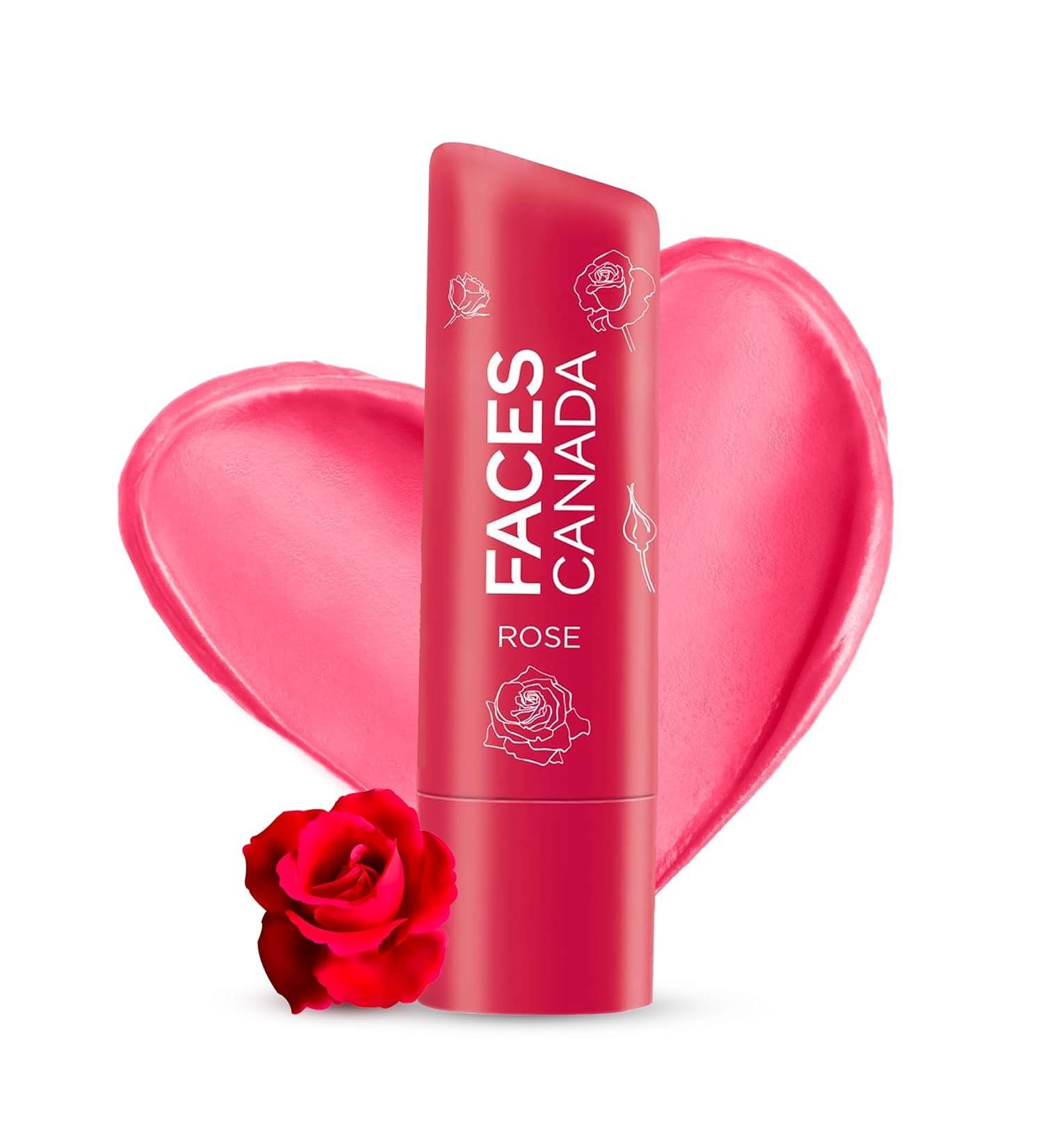 Color Lip Balm - Rose Petal 03 | 12HR Moisture SPF 15 Hydrating Shea Butter & Vitamin E | Nourish Dry Lips - Buy Online on GoSupps.com