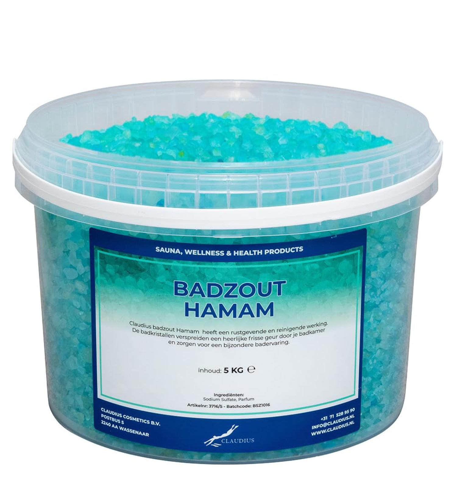 Claudius Bath salt Hamam 5 KG