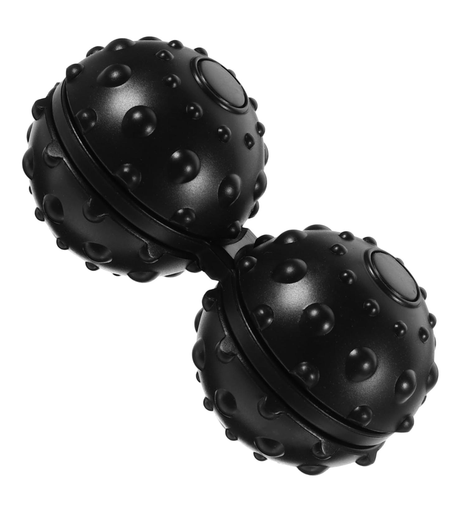 Gleavi Rattan Trigger Point Massage Balls - Lacrosse & Yoga Roller for Muscle Relief - Double Peanut Massage Roller - Buy Online on GoSupps.com