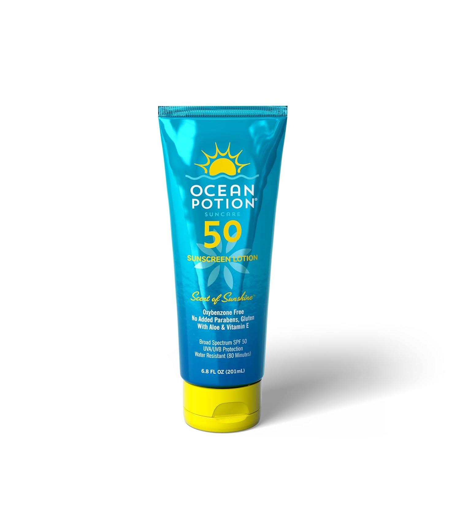 Ocean Potion - Sunscreen Lotion - SPF 50 - 6.8oz   - Buy Online on GoSupps.com