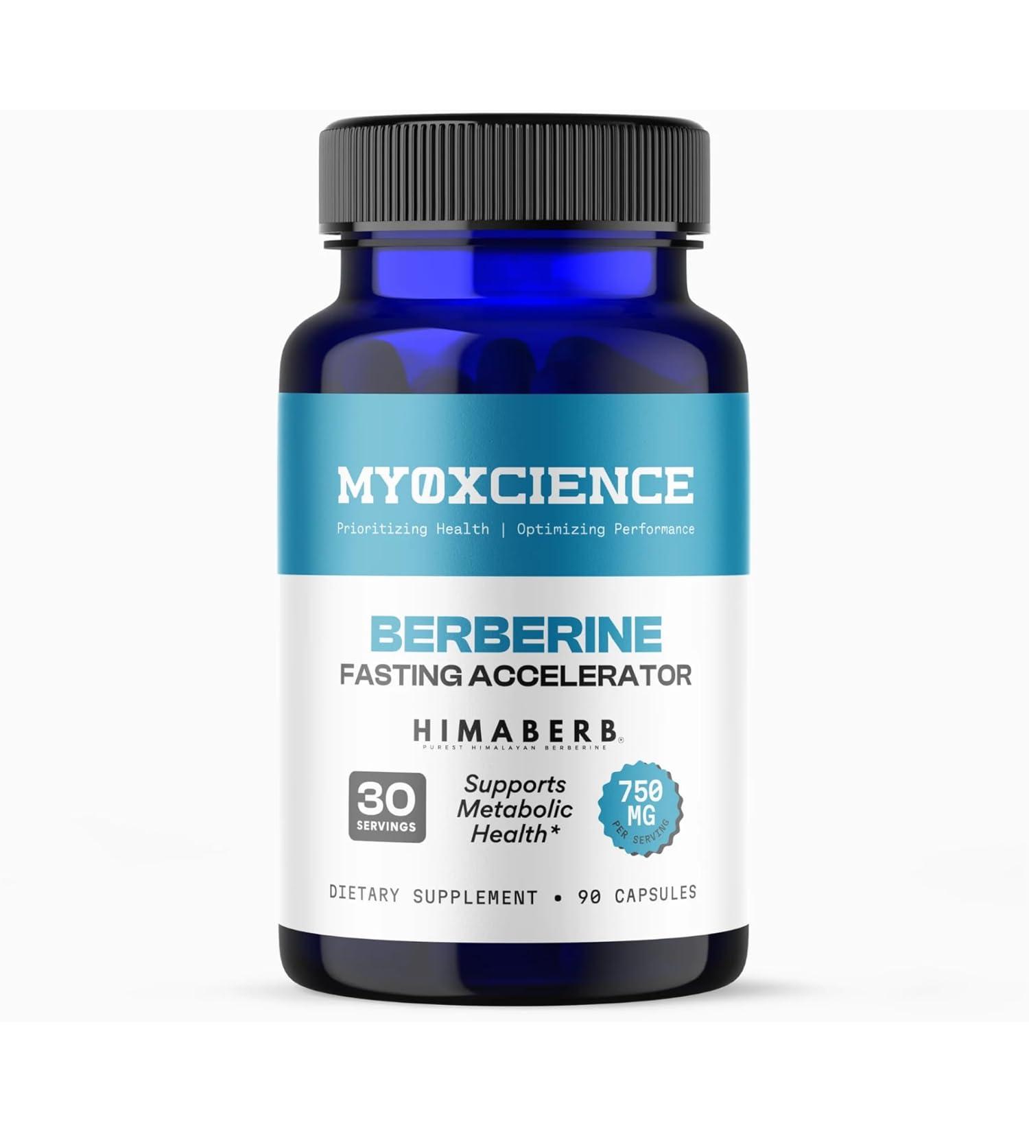 MYOXCIENCE Berberine Fasting Accelerator - Berberine HCL with ALA and Biotin - Buy Online on GoSupps.com