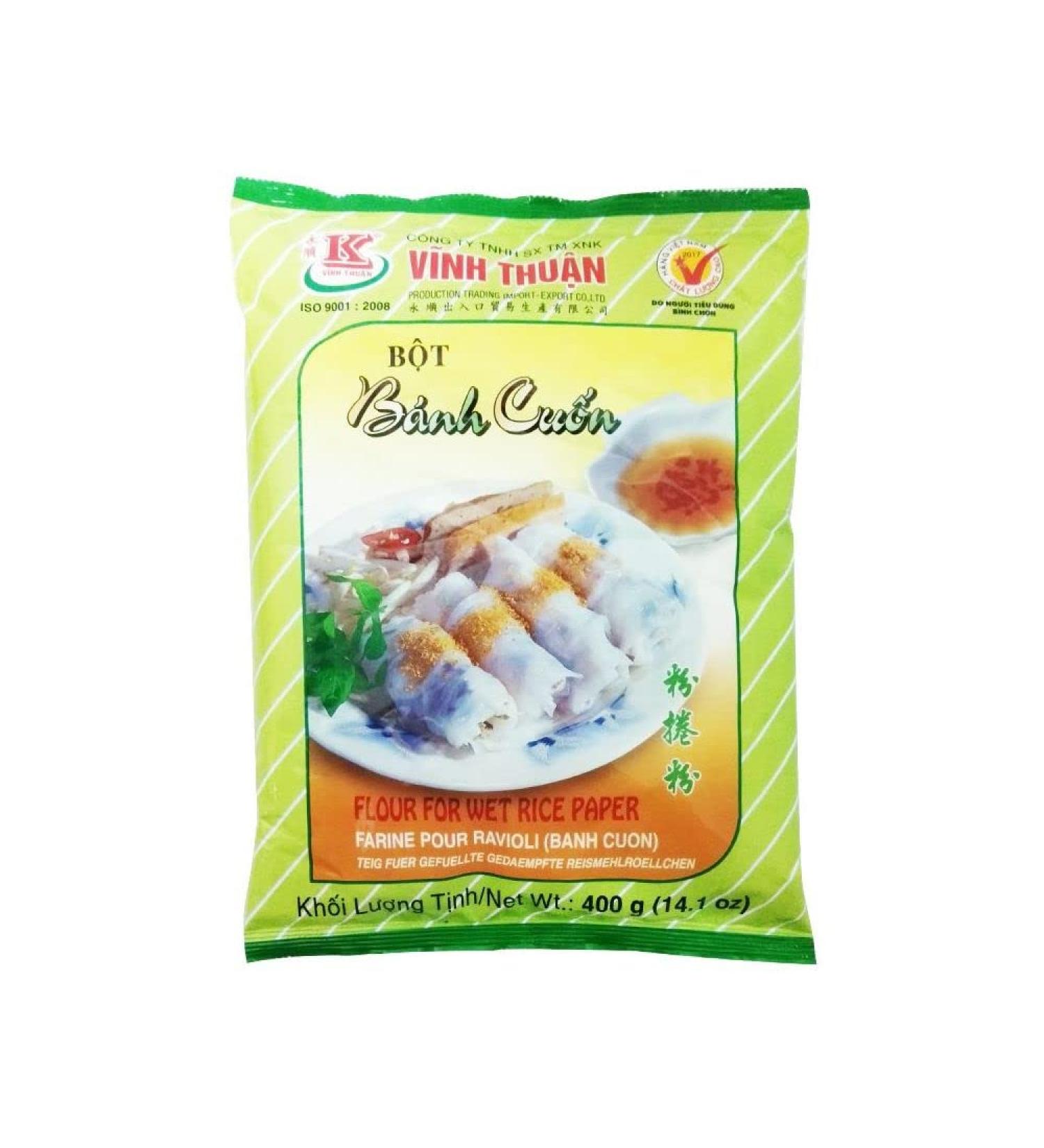 Rice Paper Flour (Bot Banh Cuon) - 14 Oz (3 packs) - Buy Online on GoSupps.com