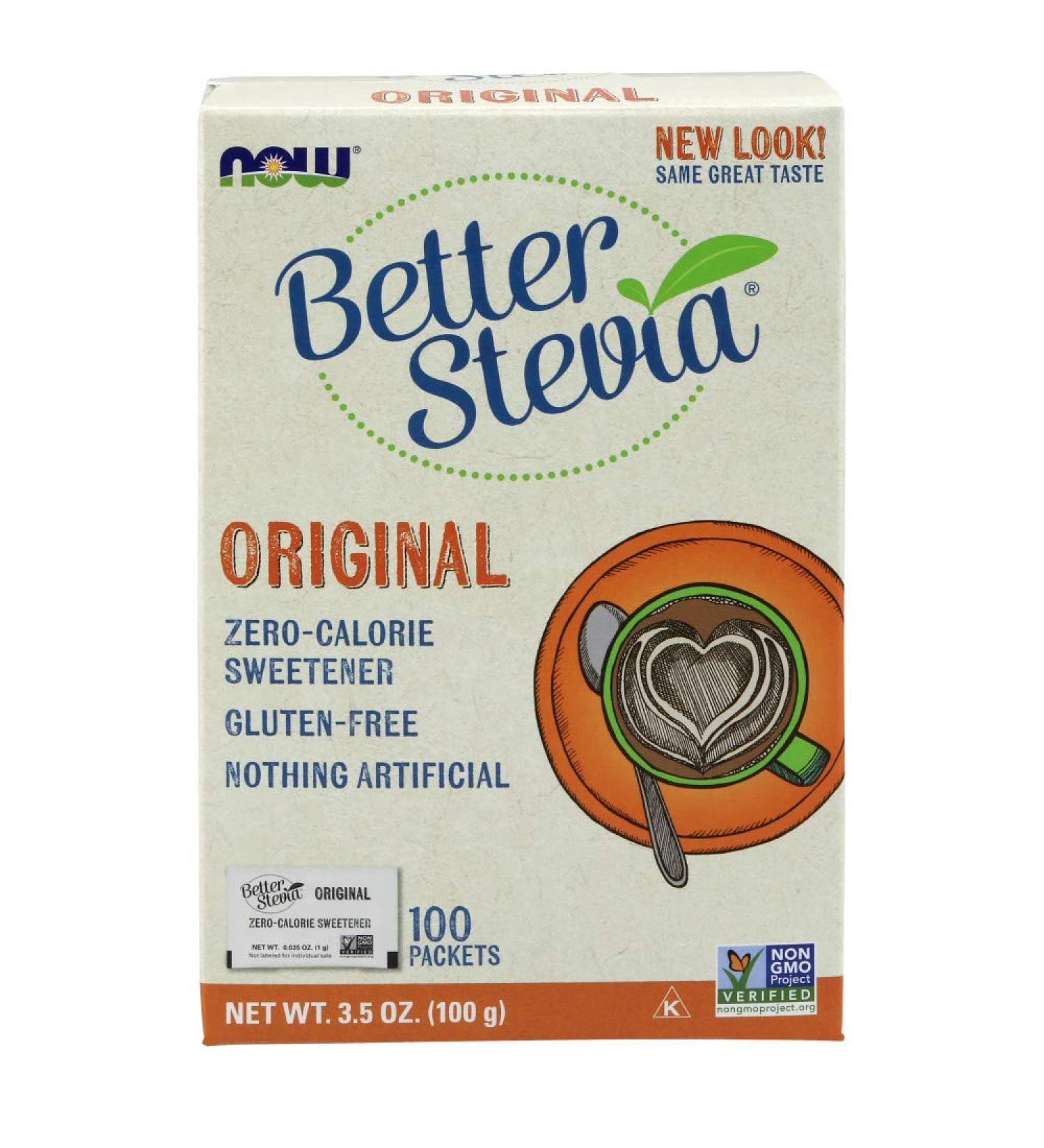 Now Foods Stevia Extract Packets TwinPack - 100 Count Boxes (2 Pack) - Buy Online on GoSupps.com