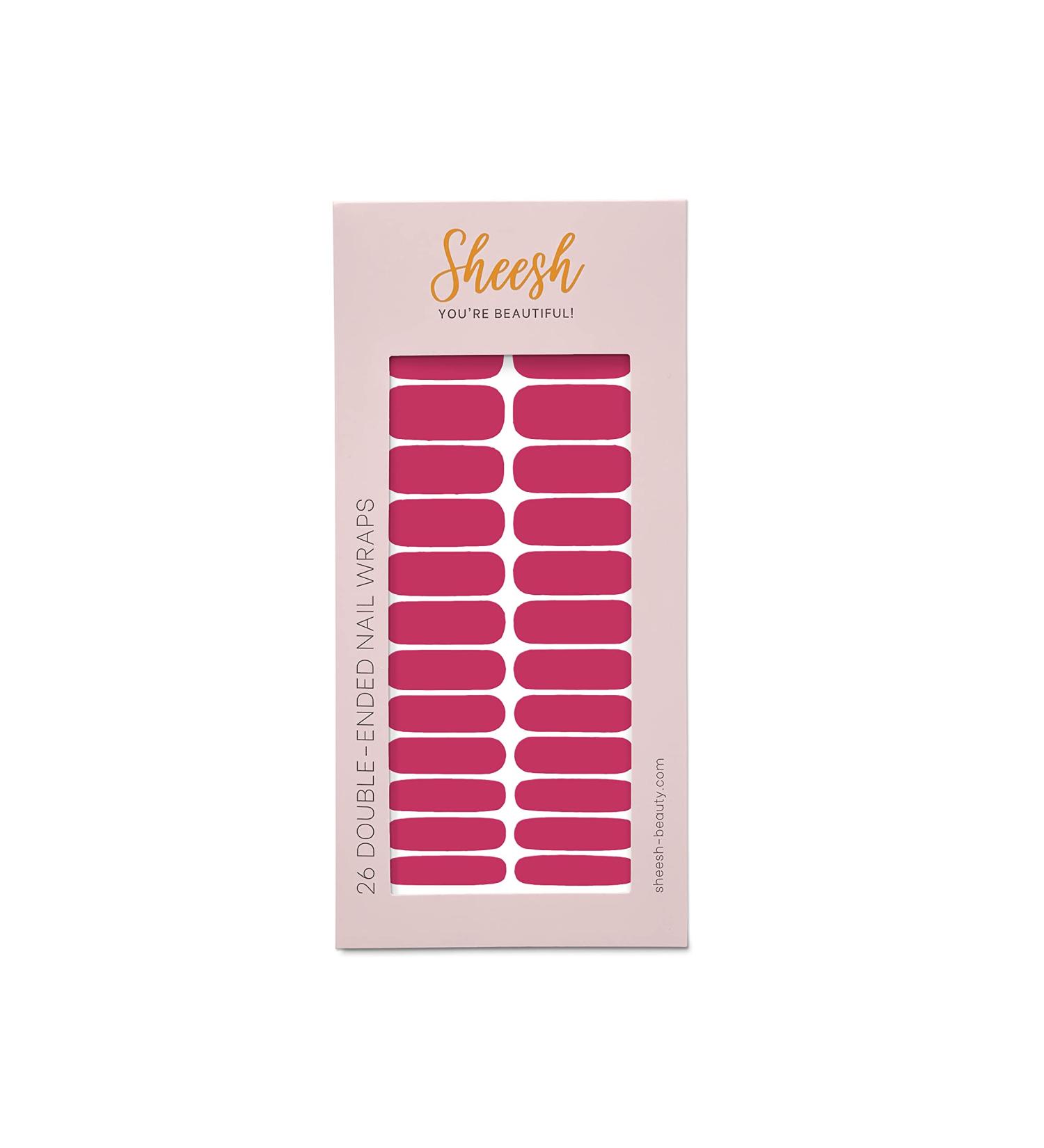 Sheesh Palm Springs Pool Party Nail Cack | 26 Self-Adhesive Nail Foils for Perfect Home Manicure | Trendy Nail Wraps & Premium Polish Foils - Buy Online on GoSupps.com