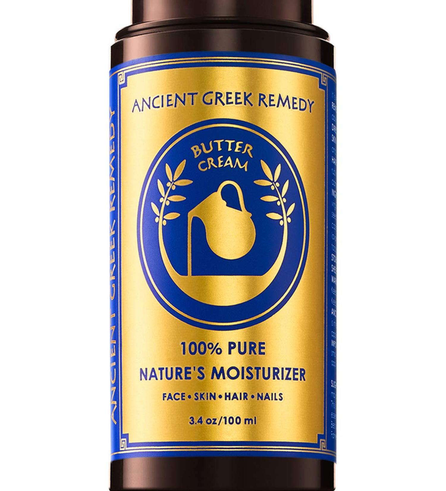 Organic Anti Aging Butter Cream for Dry Skin - Face, Body, Hair, Hands, Nails - Almond, Olive, Jojoba, Vitamin E, Lavender Oil - Day and Night Moisturizer - Buy Online on GoSupps.com