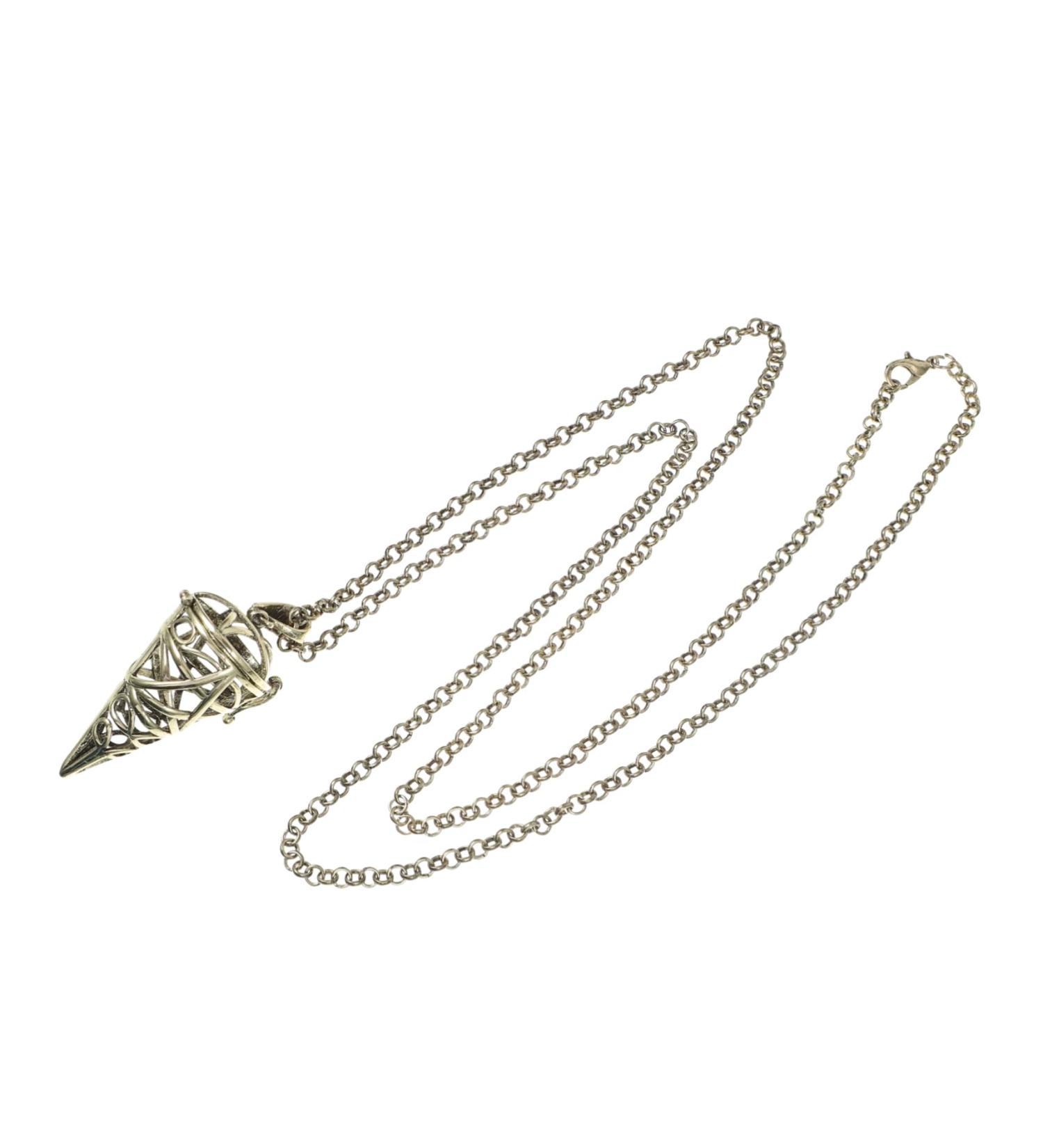 CALLARON 1pc Ice Cream Cone Necklace The Necklaces Womens Neck Accessory Can Be Opened Jewelry Woman - Buy Online on GoSupps.com
