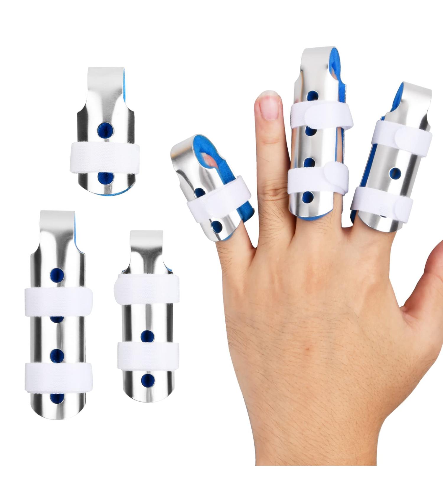 Cozlly Finger Splints - Adjustable Support for Trigger Finger, Mallet Finger, Arthritis - Sizes S, M, L - Buy Online on GoSupps.com