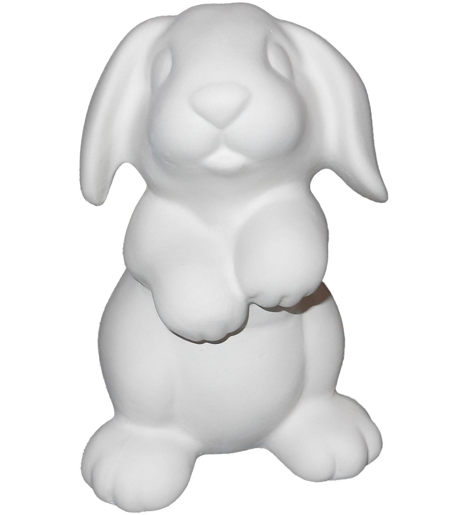 Paint Your Own Ceramic Rabbit Keepsake - Adorable DIY Bunny Craft Kit - Buy Online on GoSupps.com