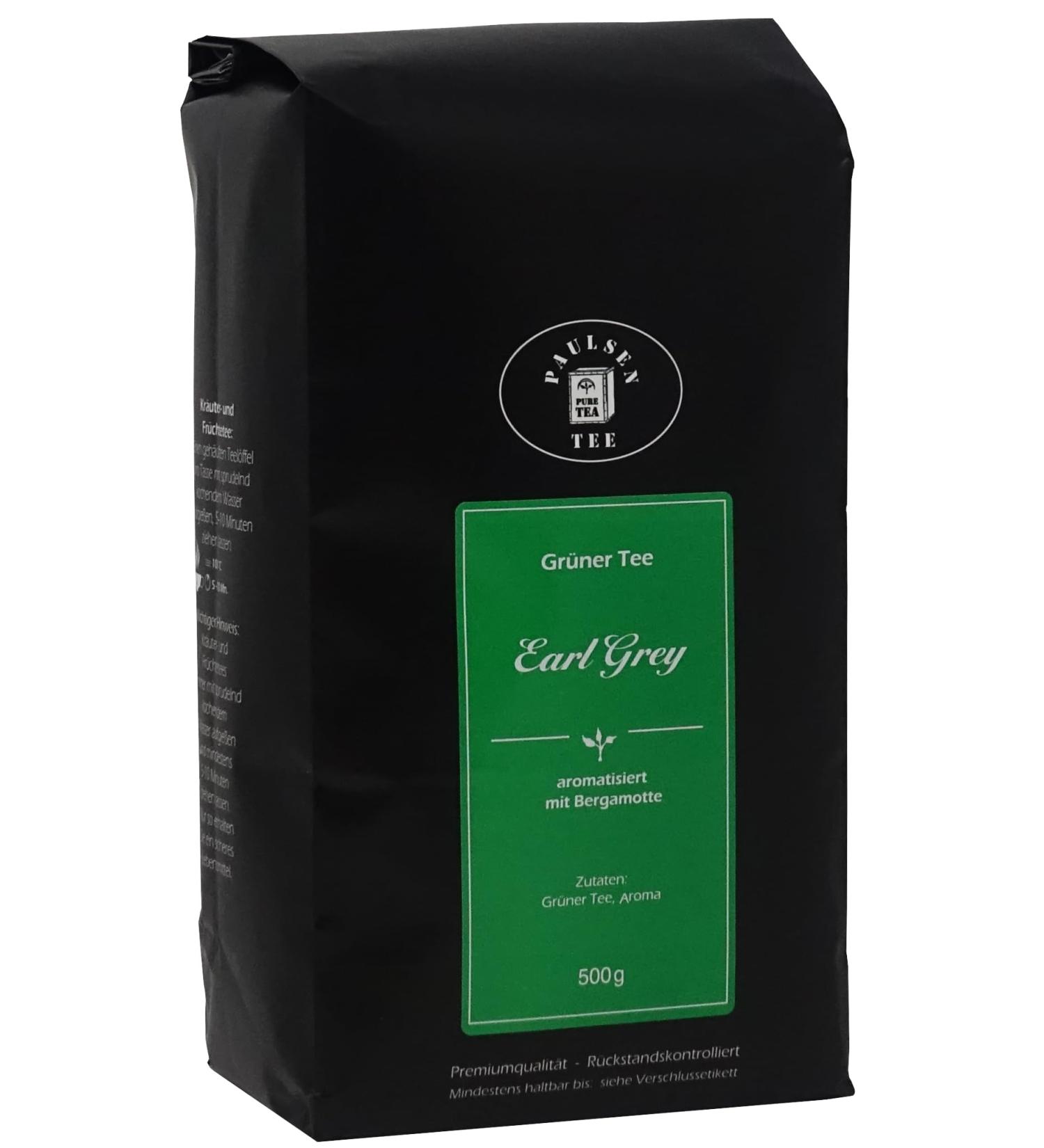 Buy Paulsen Earl Grey Tea 500g - Premium Green Tea Residue Controlled | International Shipping - Buy Online on GoSupps.com