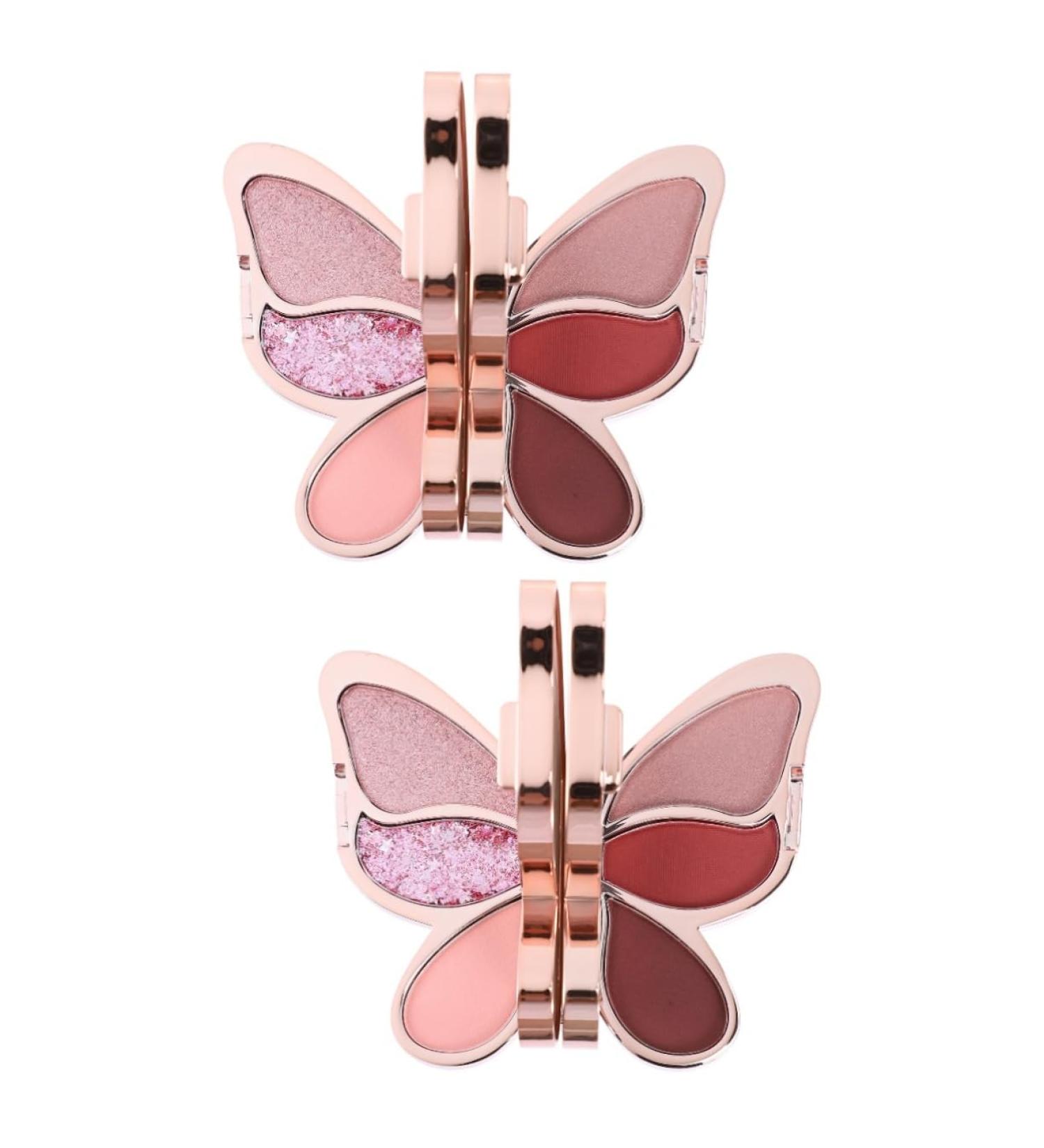 FRCOLOR 2 Pcs Eyeshadow Palette Glitter Eyeshadow Girl Eye Shadow Girl Cosmetic Accessories Multifunction 1 count (Pack of 1) As Shown 4x2pcs - Buy Online on GoSupps.com