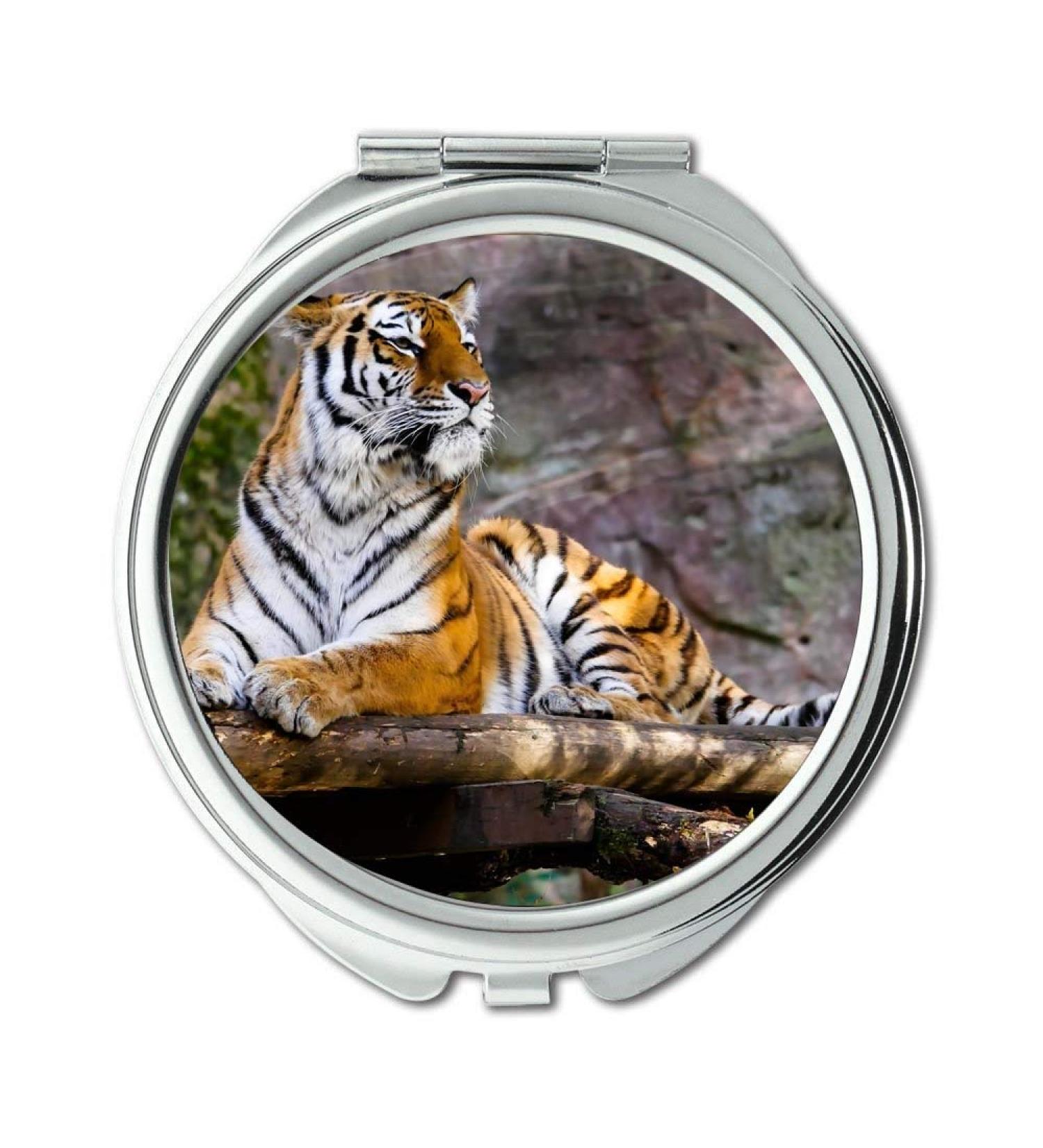Mirror Compact Mirror animal big cat jungle pocket mirror portable mirror - Buy Online on GoSupps.com