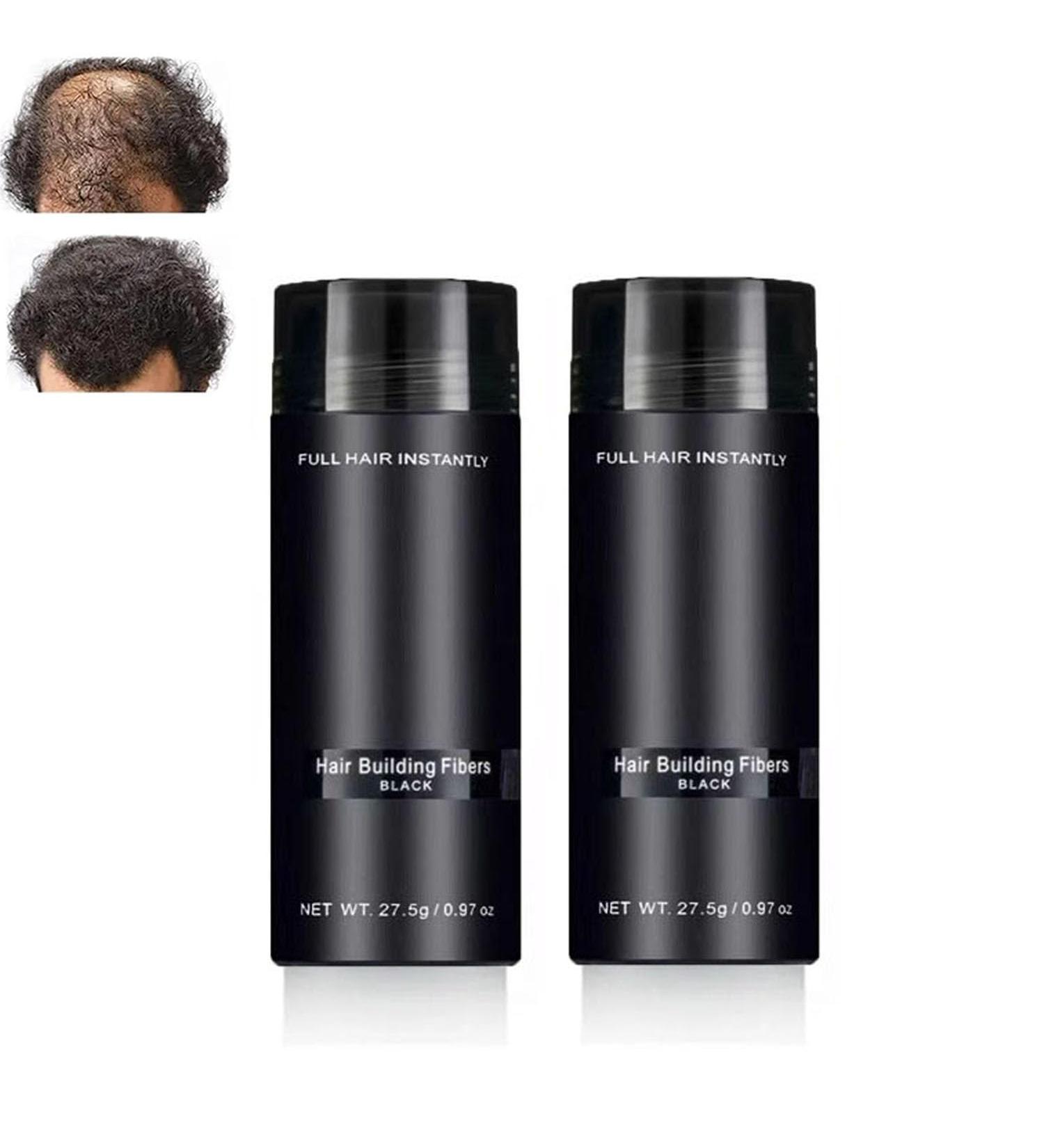 Volume+ Hair Magic Building Fiber Powder Hair Building Fibers Hair Thickening Fibers (Grey) - Buy Online on GoSupps.com