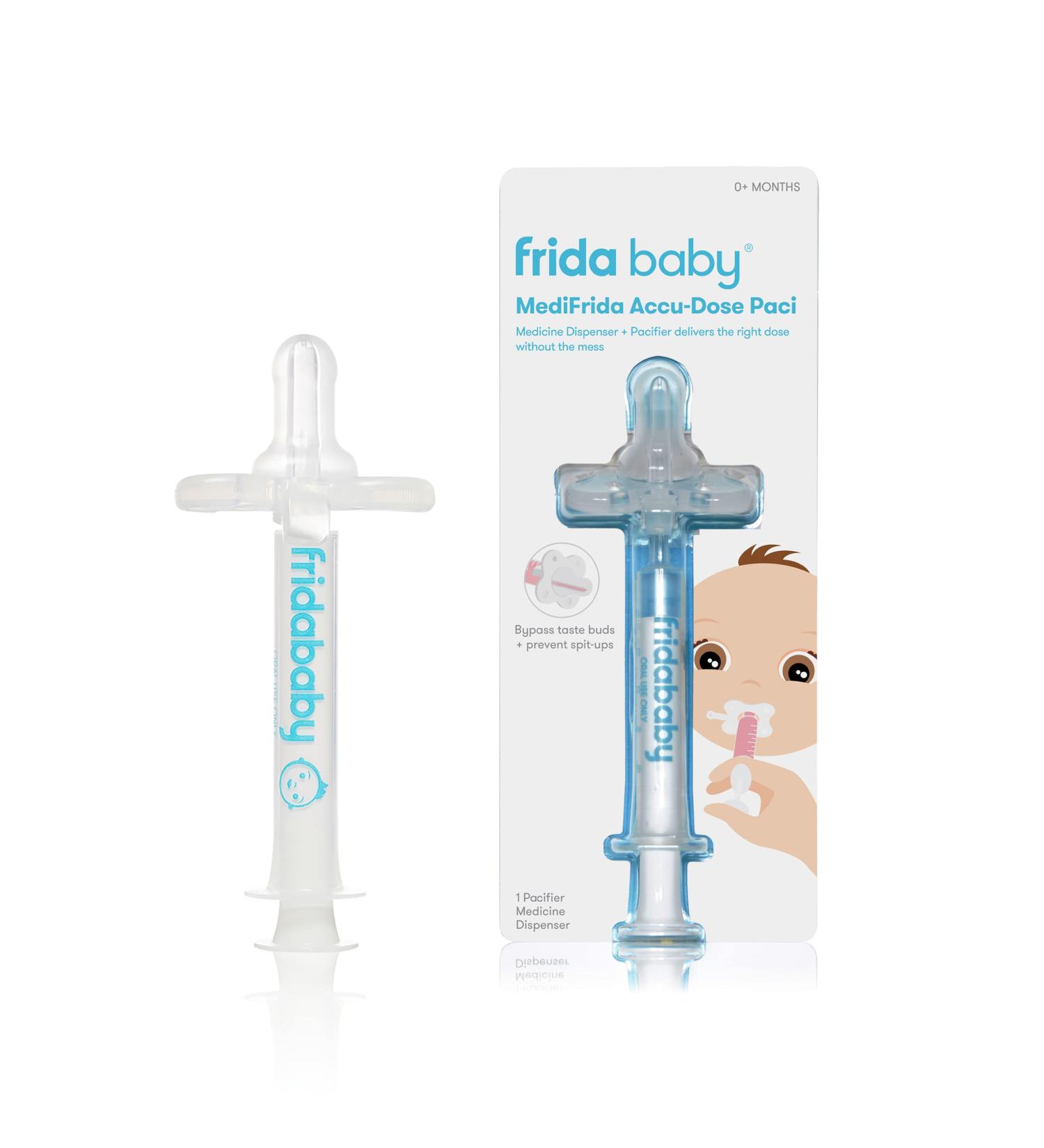 Medi Frida the Accu-Dose Pacifier Baby Medicine Dispenser by FridaBaby MediFrida the Accu-Dose Pacifier - Buy Online on GoSupps.com