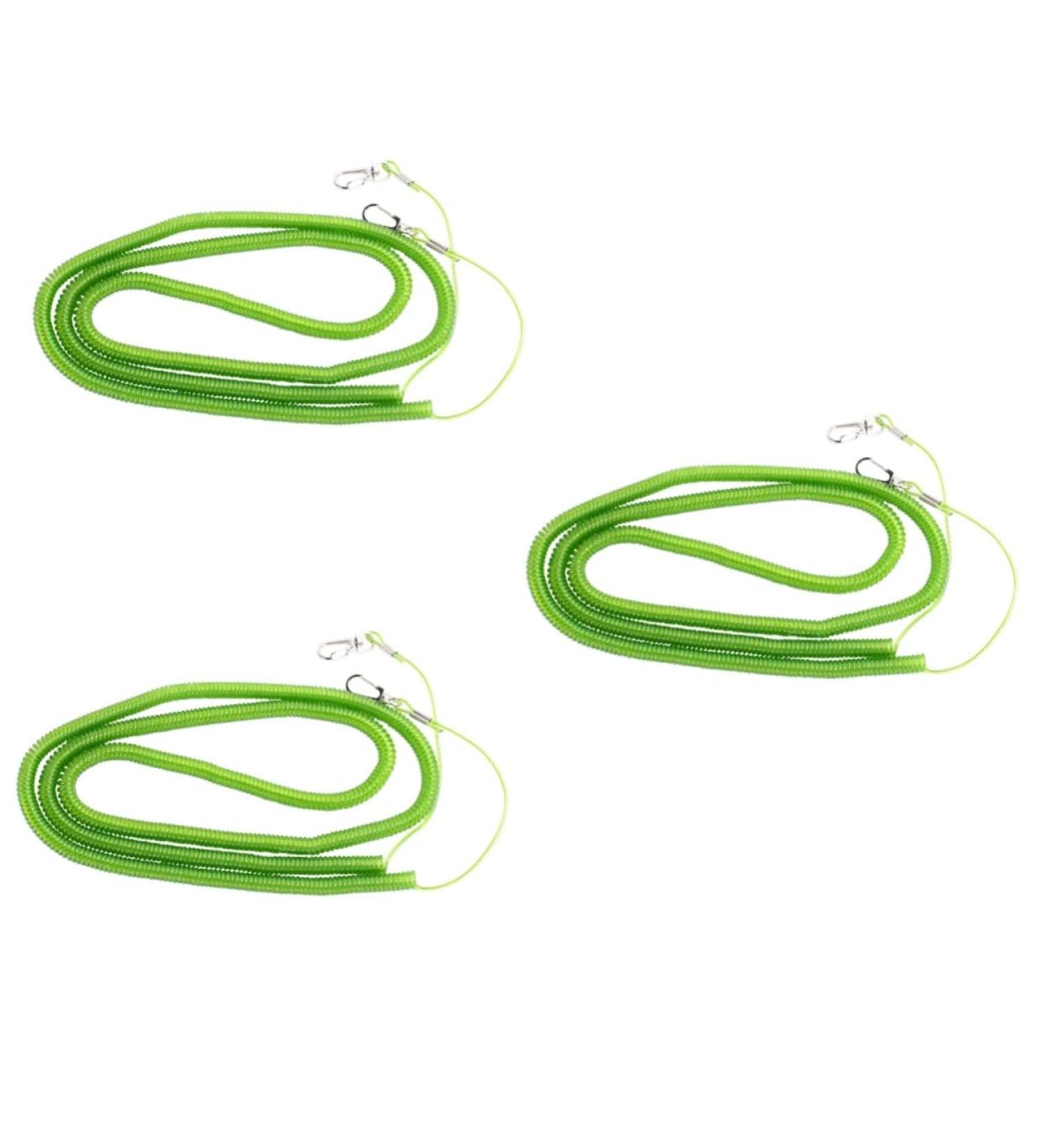 Angoily 3 pcs 15 Leash Trainning Color for Flying Activities Random Elastic Harness Parrot Meters Size 5x3pcs As Shownx3pcs - Buy Online on GoSupps.com