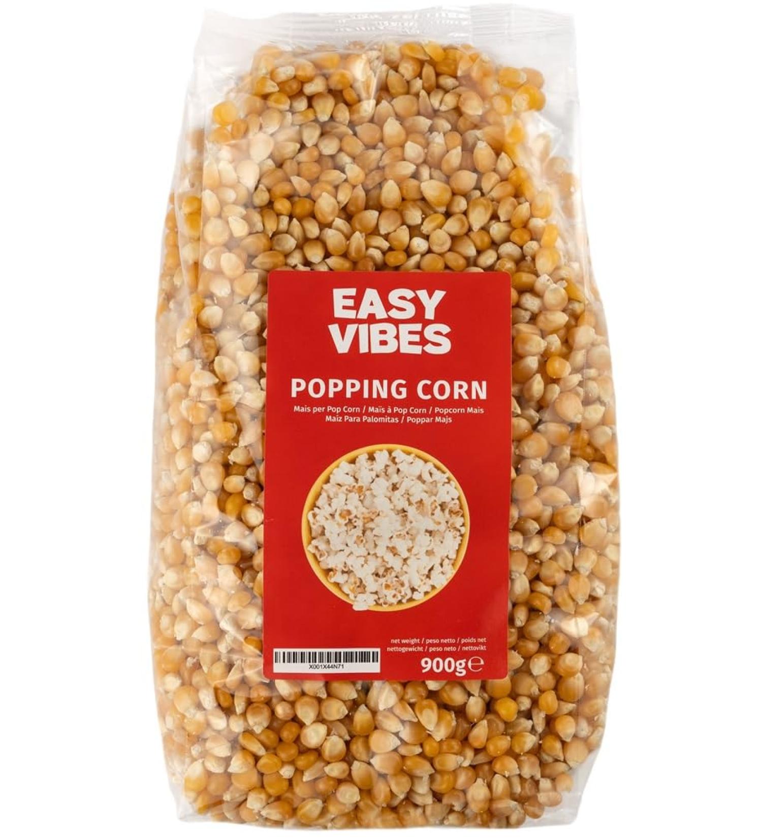 Popping Corn Kernels (900g) | Popcorn Seeds X-Large Bag 900g | Stovetop & Popcorn Maker Friendly - Buy Online on GoSupps.com