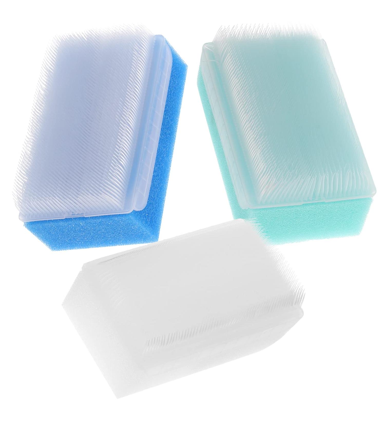 HEALLILY 3pcs Sensory Brush Set for Autism, SPD & Toddler Hair Scalp Cleaning | Surgical Hands Scrub Sponge for Infants - Buy Online on GoSupps.com