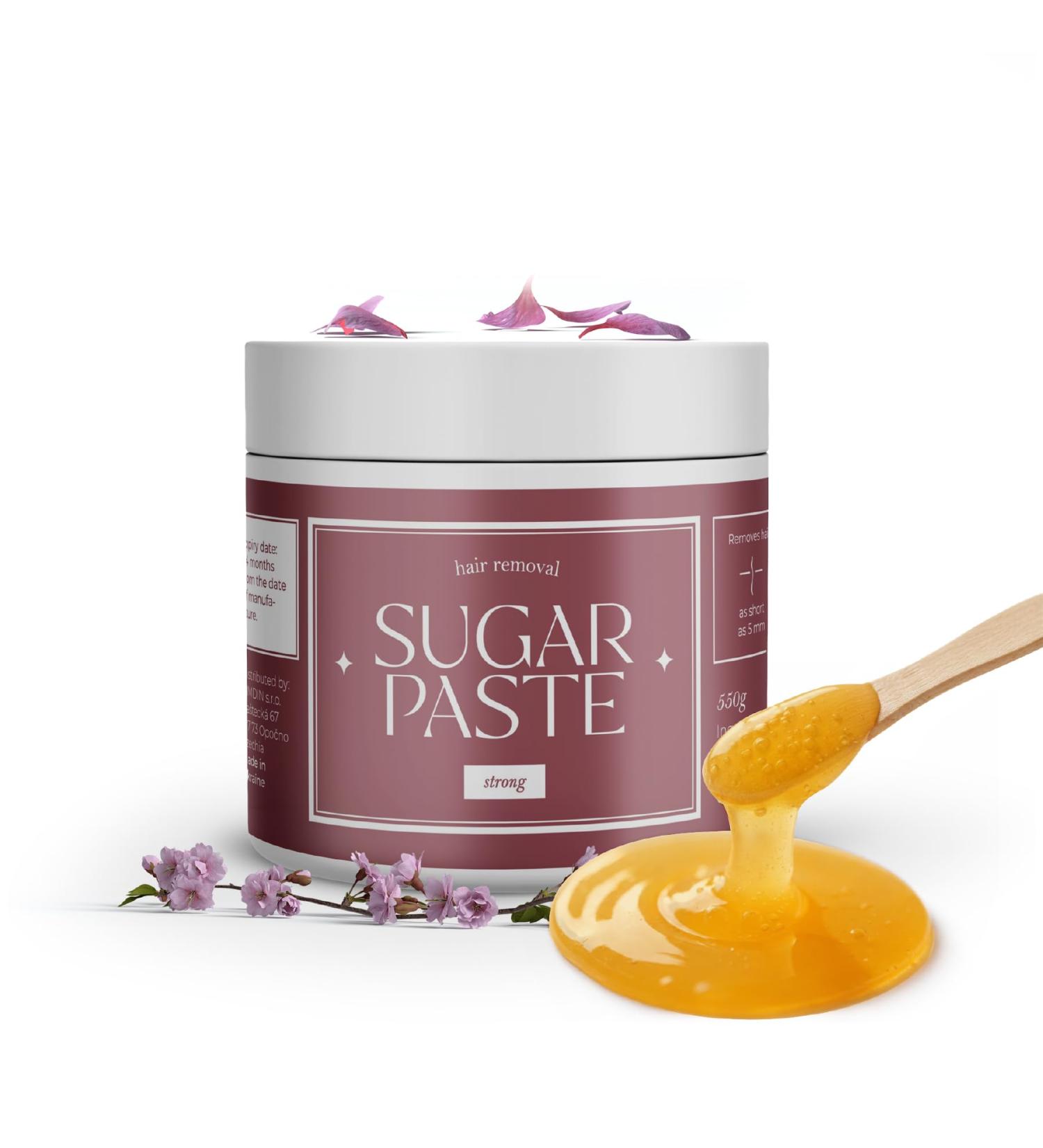 P te de Sucre Forte pilation au Sugaring pour une Peau Lisse Hypoallerg nique & Peaux Sensibles Retire les Poils d s 5 mm 550 g - Buy Online on GoSupps.com