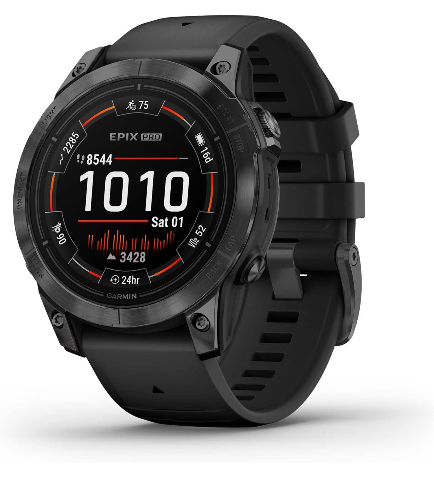 Garmin Epix Pro Gen 2 Smartwatch 47mm - Slate Gray/Black Band - High Performance - Buy Online on GoSupps.com