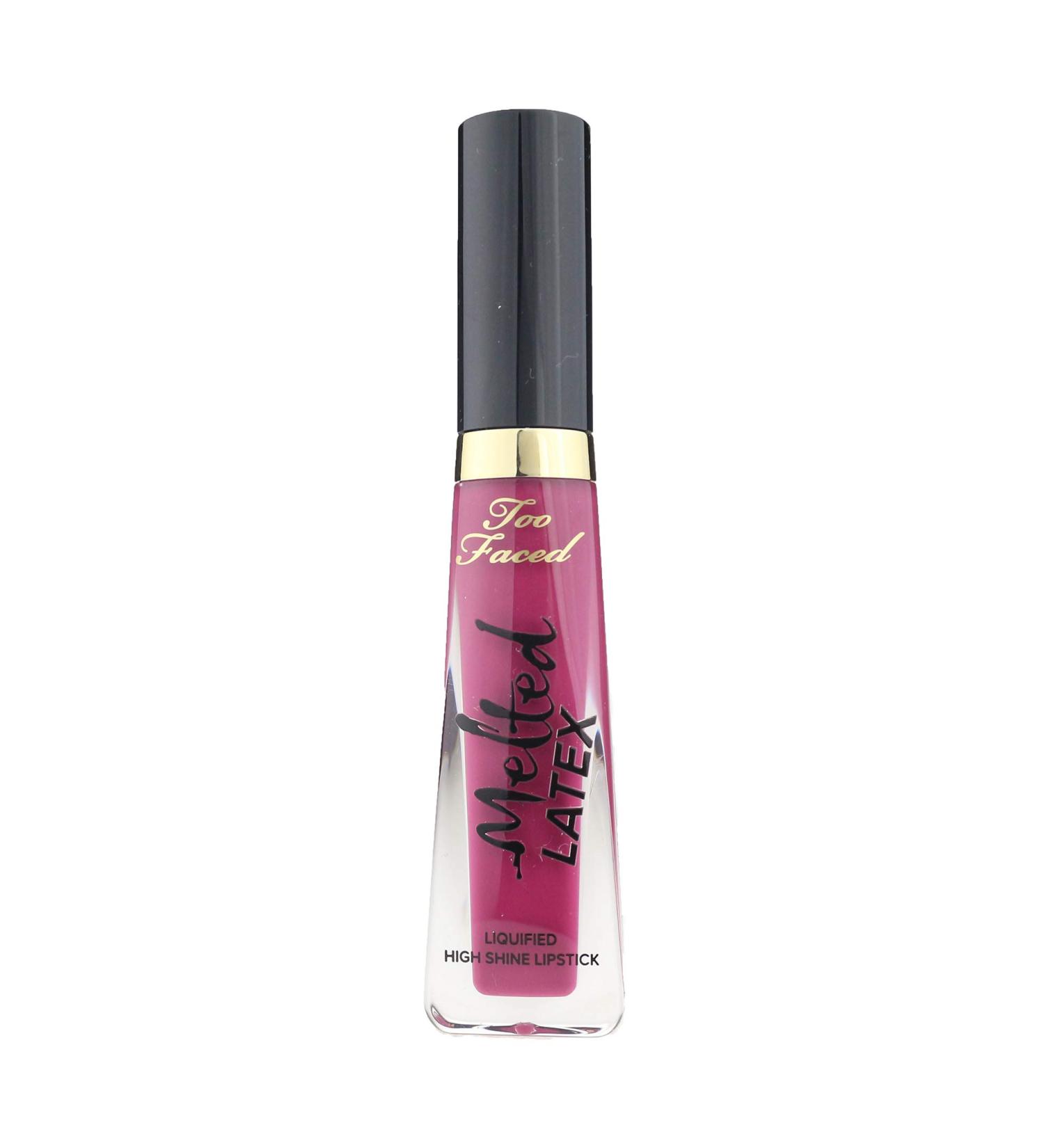 Too Faced Melted Latex Liquified High Shine Lipstick  Hot Mess Hot Mess (Berry Pink - High-Shine Finish)