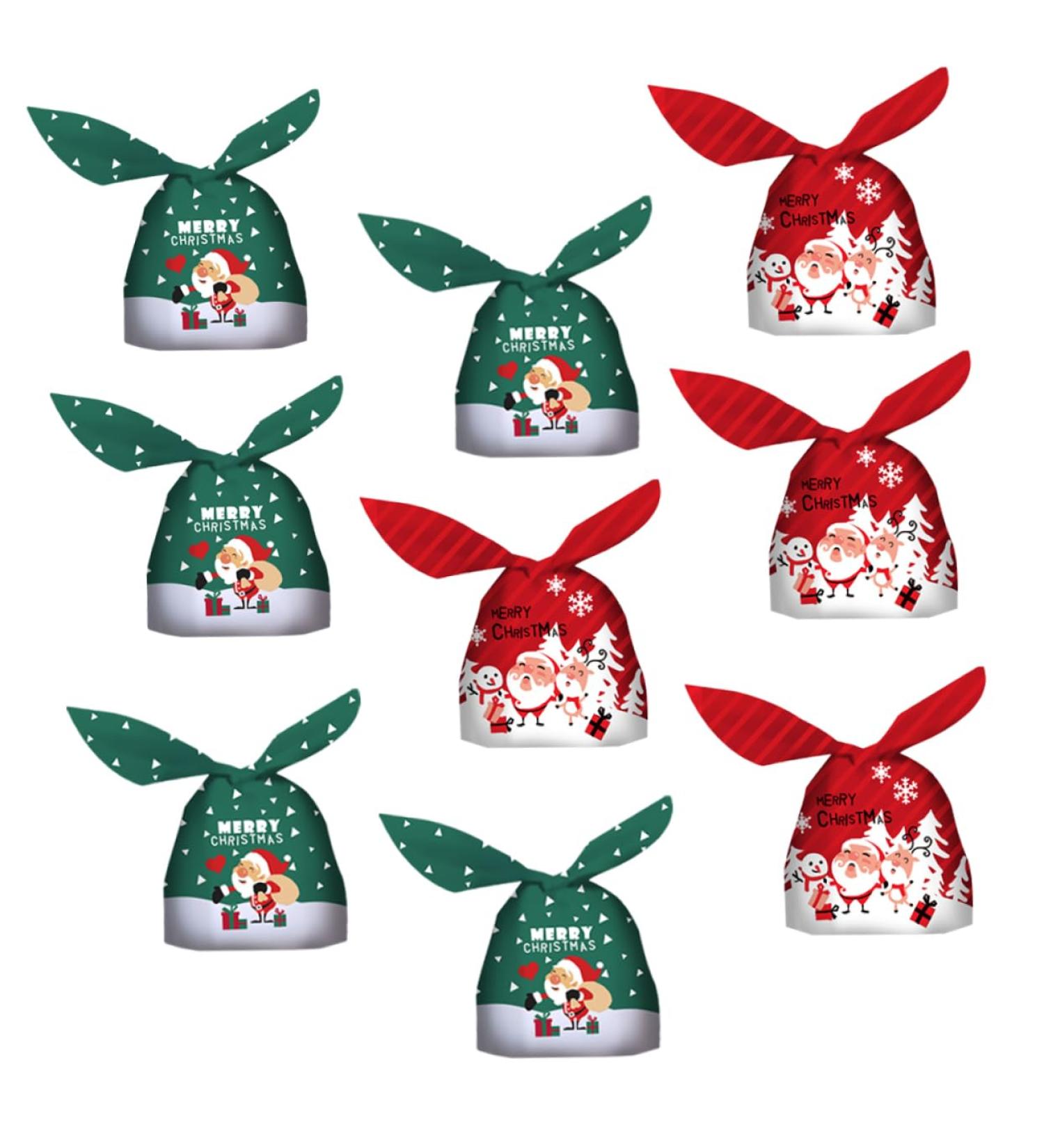 SEWOART 100pcs Rabbit Wrapping Adorable Party Printed Nougat Bags Biscuit Design Candy Pouches - Buy Online on GoSupps.com